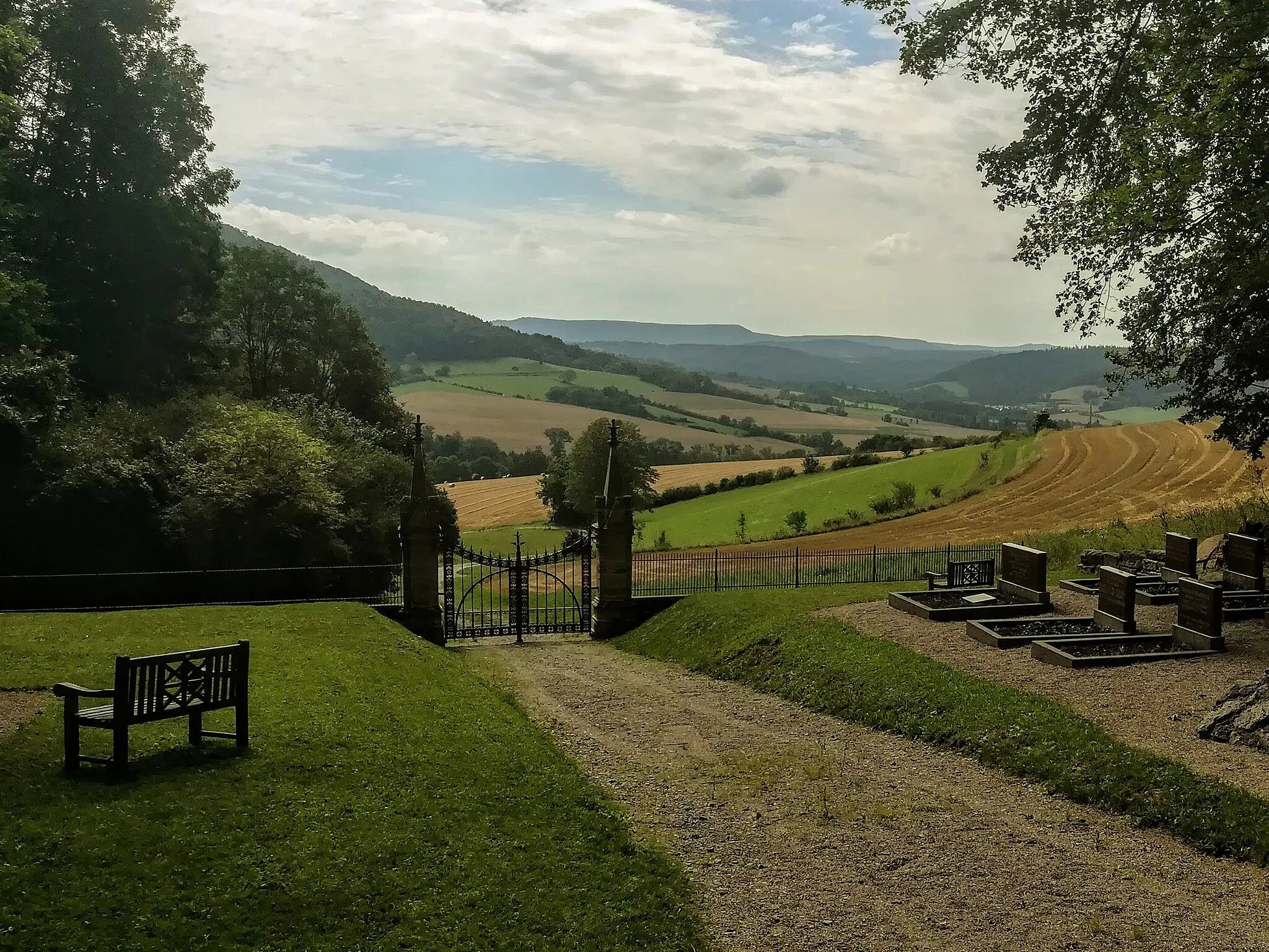 Photo showing: Grabanlage der von Scharfenberg, auch als Konsuls Grab bekannt.