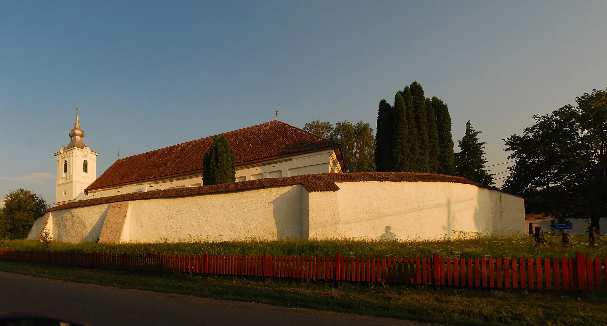 Photo showing: Fortified calvinist church in Zăbala, Covasna County, Romania