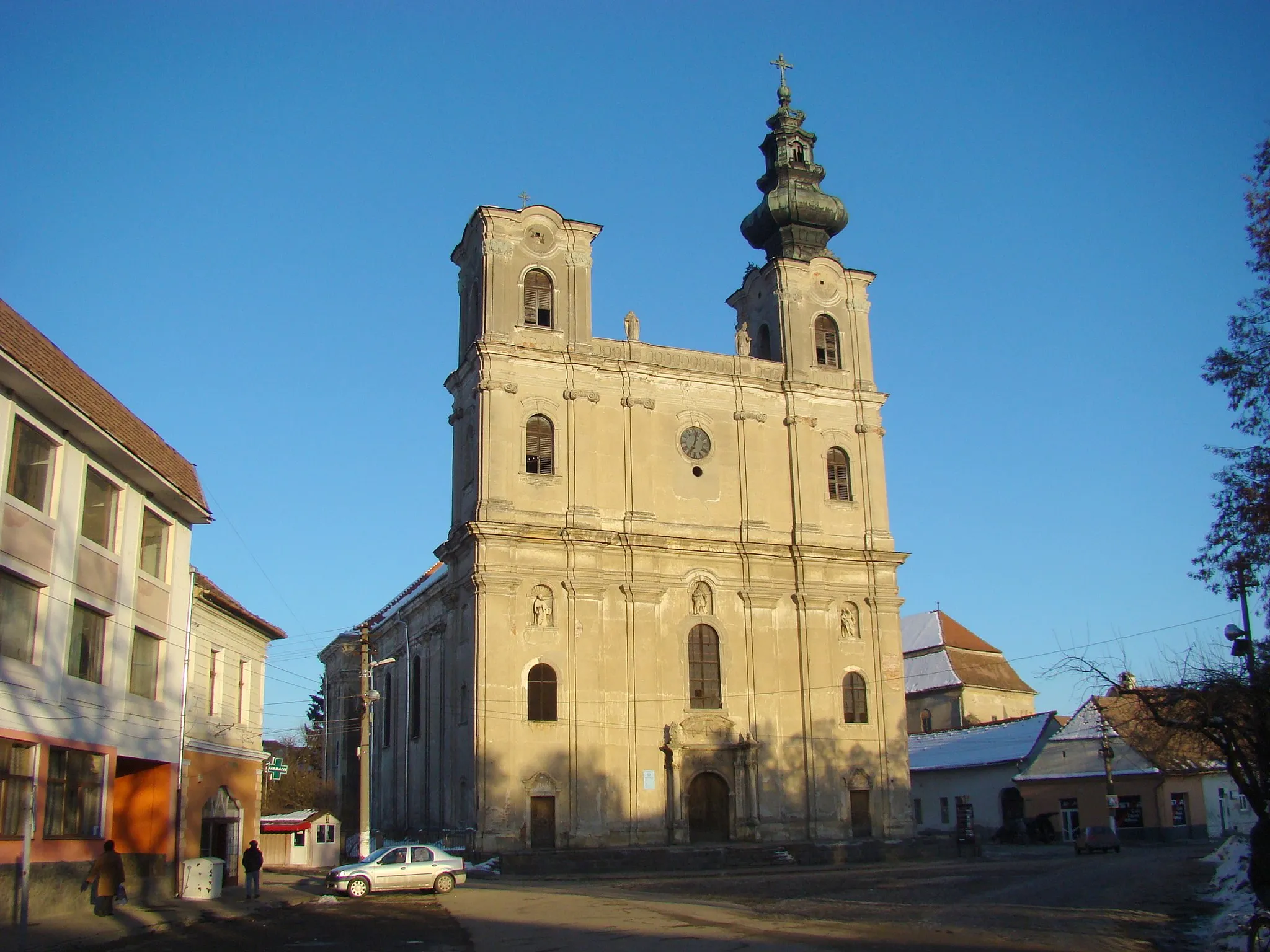 Photo showing: Biserica armeano-catolică "Sf. Elisabeta", oraș Dumbrăveni, județul Sibiu