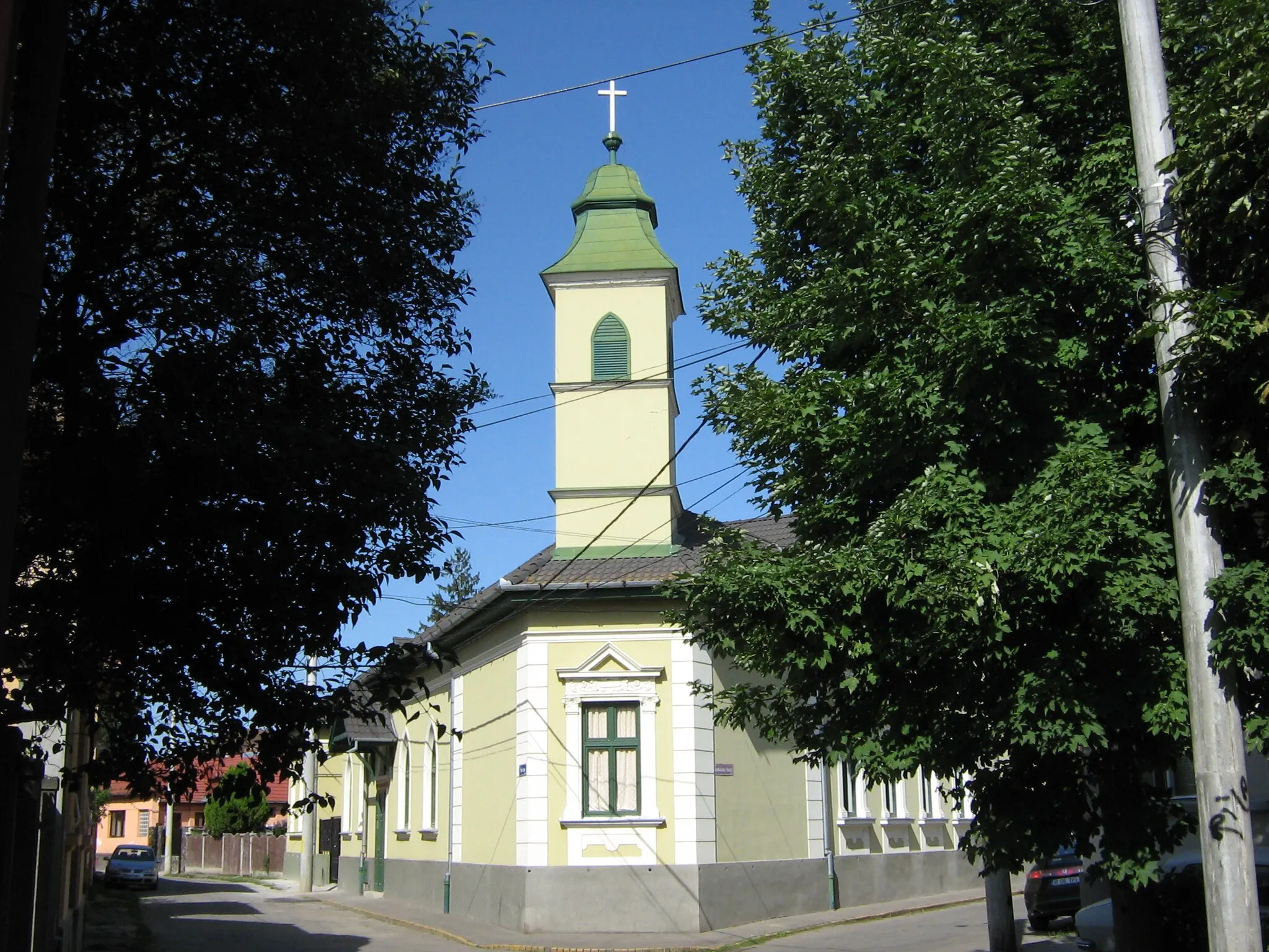 Photo showing: Evangelichal church in Targu Mures