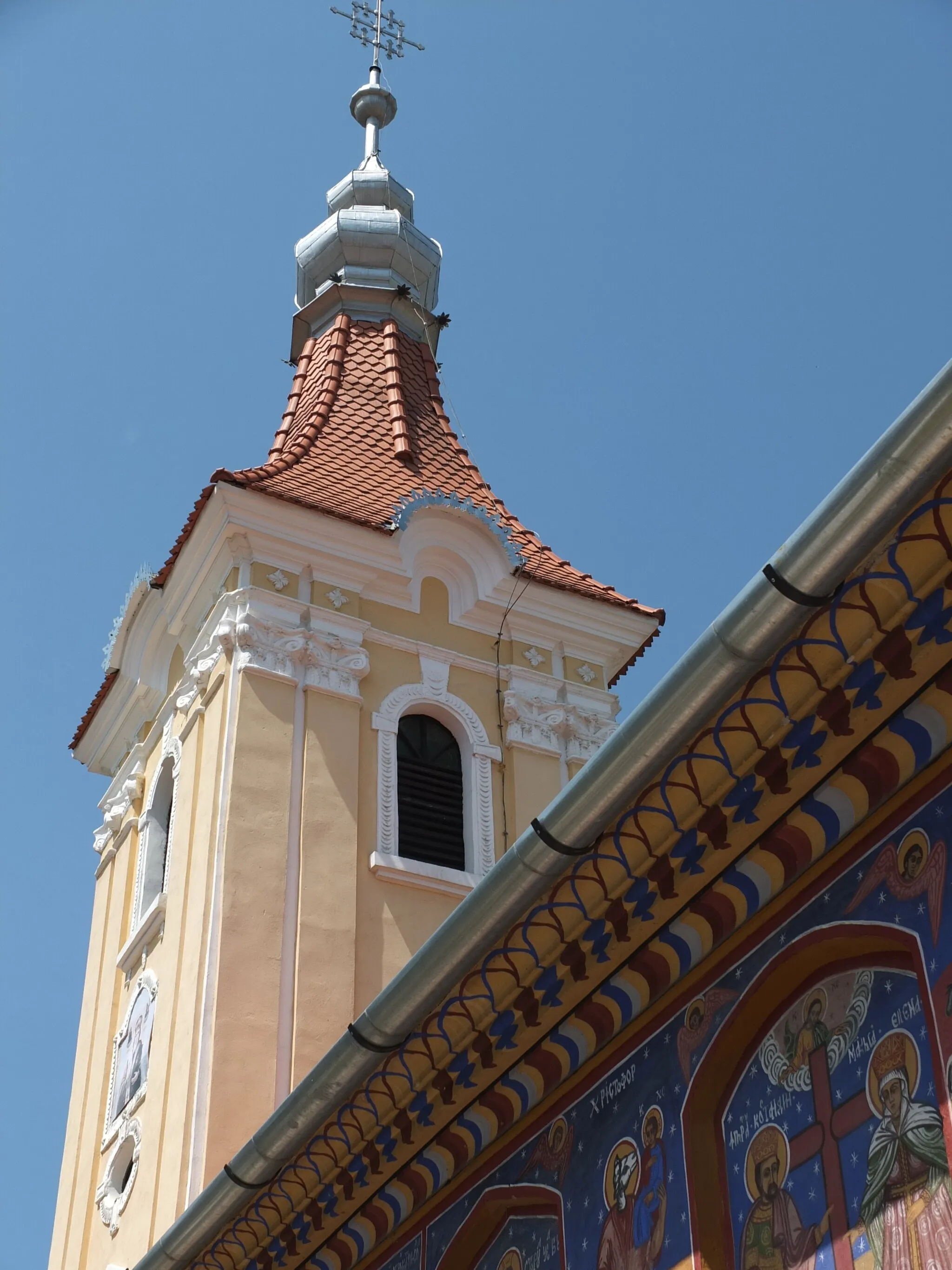 Photo showing: Biserica „Sf. Treime”-Dârste - Turla barocă