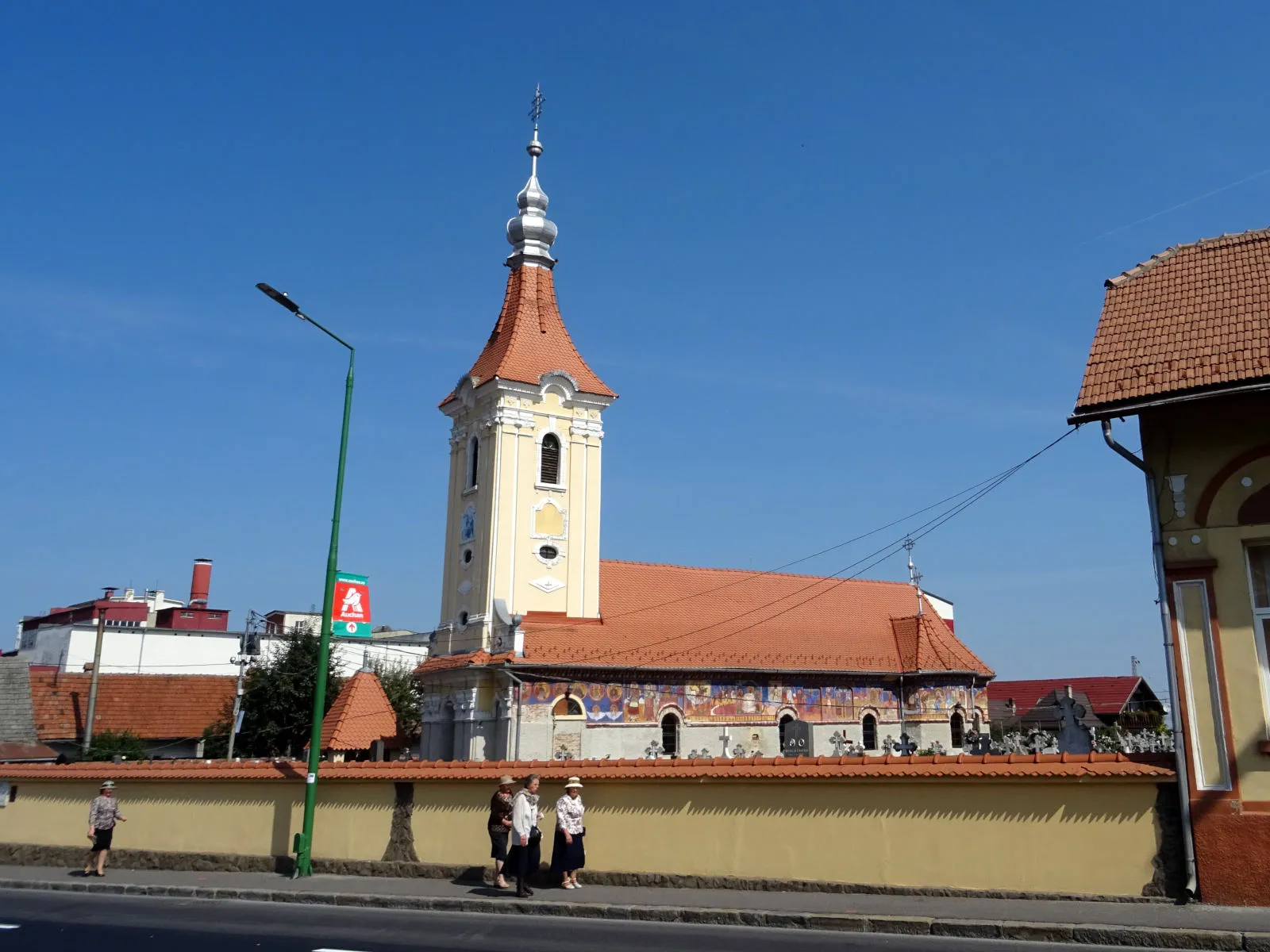 Photo showing: Holy Trinity Orthodox church of Dârste, Brașov