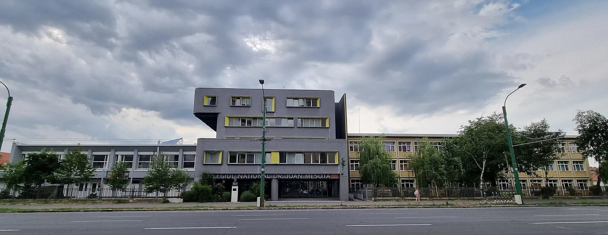 Photo showing: "Dr Ioan Meșotă" National College, Brașov, Romania