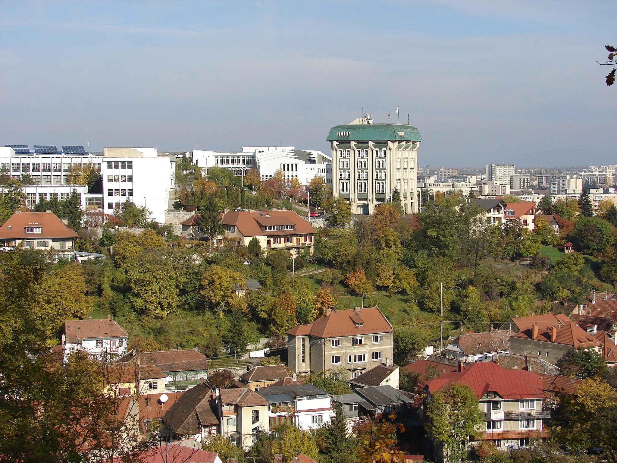 Photo showing: Brașov, Colina Universităţii