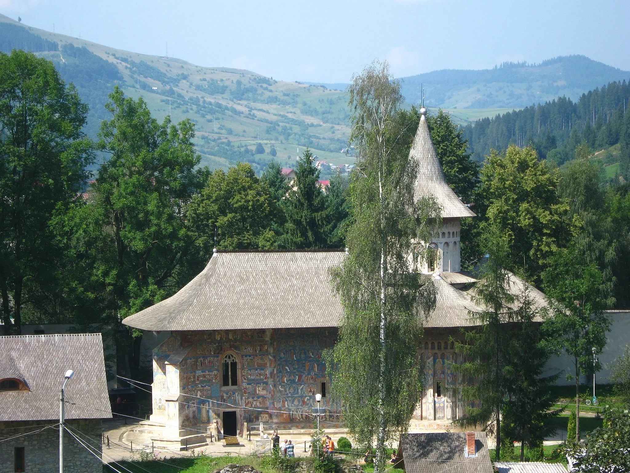 Photo showing: Mănăstirea Voroneț