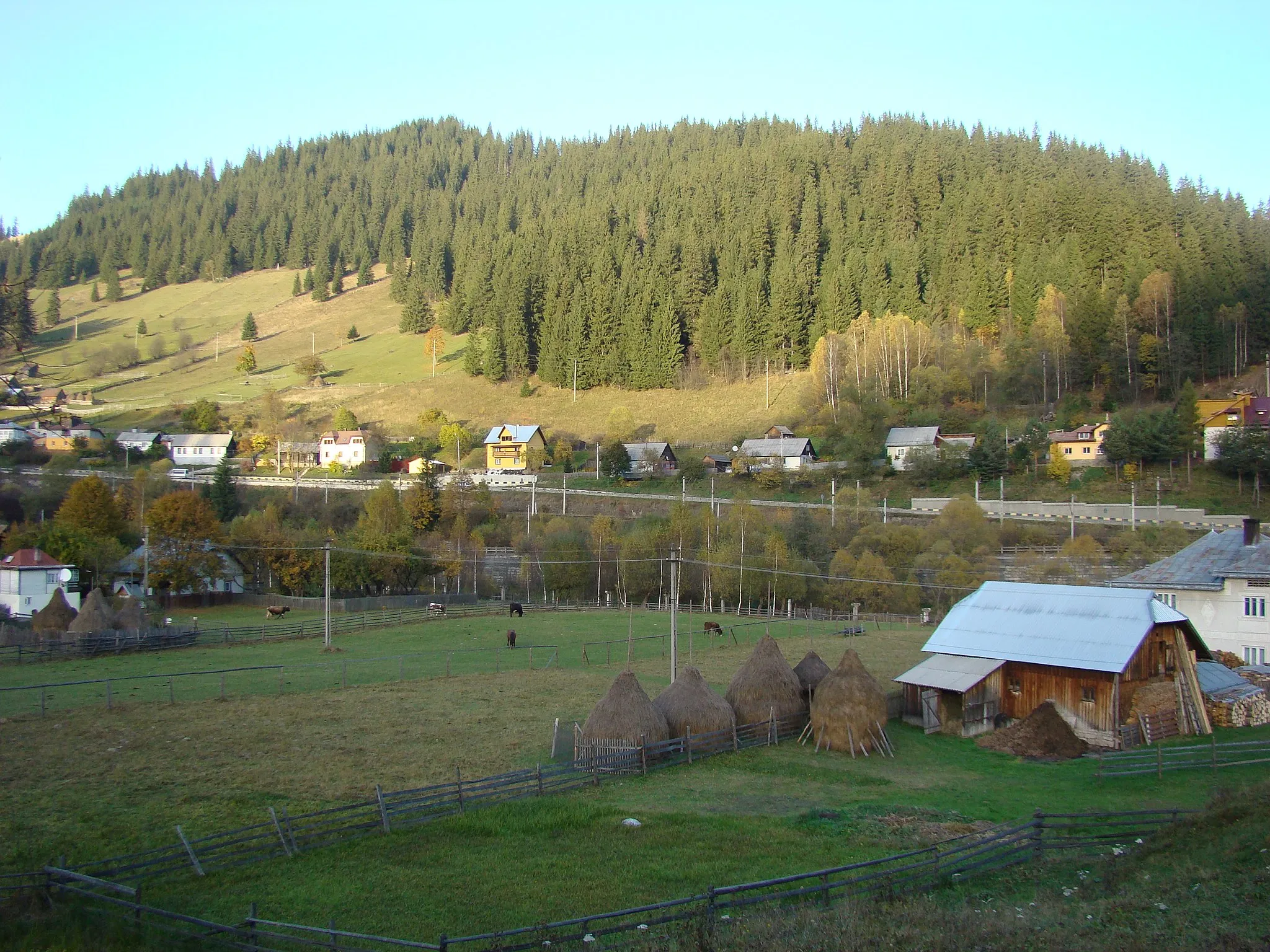 Photo showing: Iacobeni, Suceava county, Romania