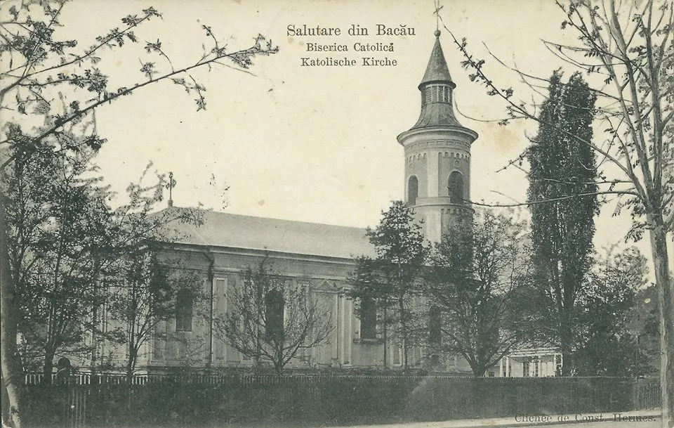 Photo showing: Biserica romano-catolică Sfântul Nicolae din Bacău, consacrată la 6 decembrie 1846.