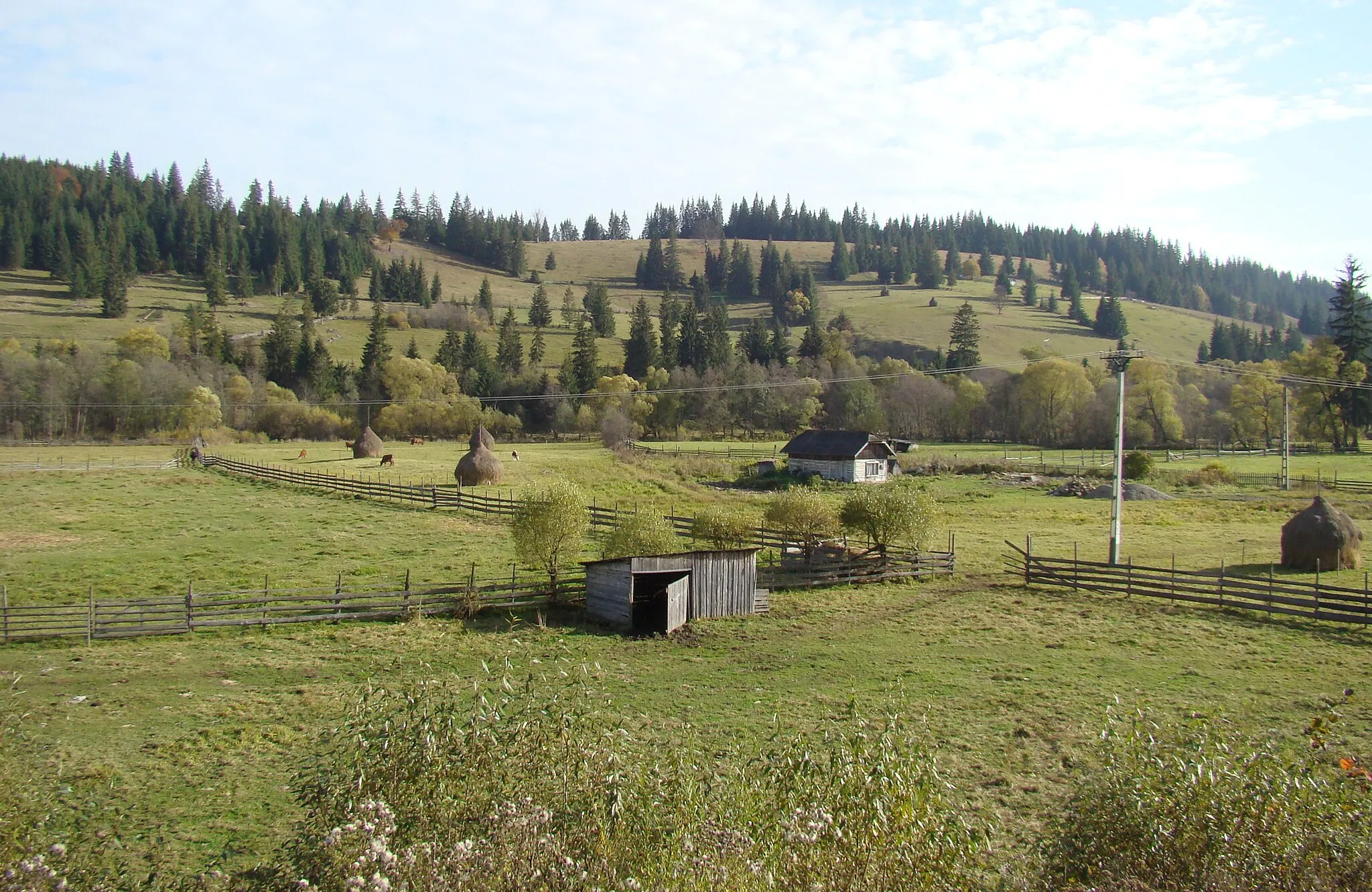 Photo showing: Poiana Stampei, Suceava county, Romania