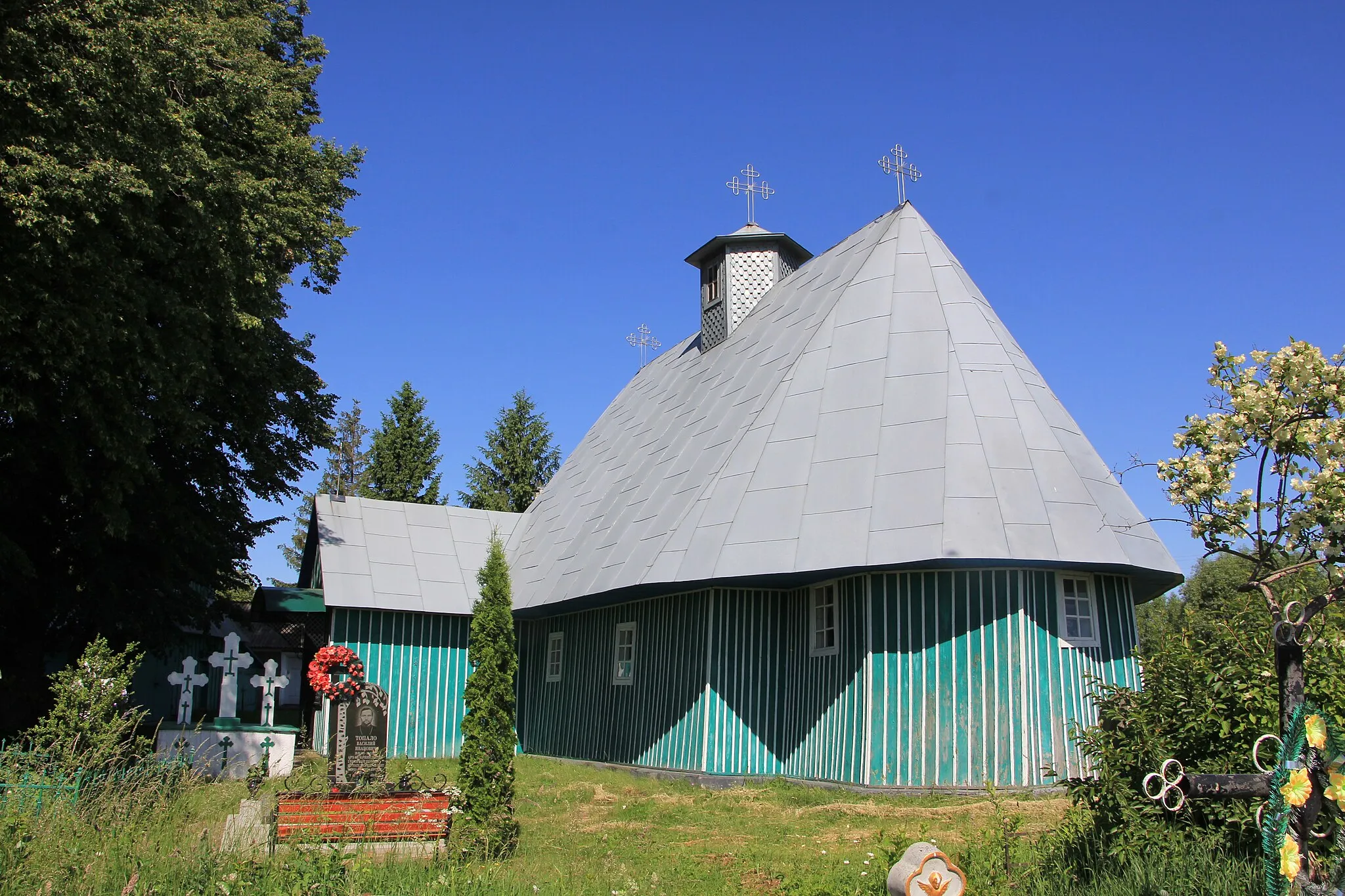 Photo showing: Церква Прсв. Трійці 1883 с. Багринівка