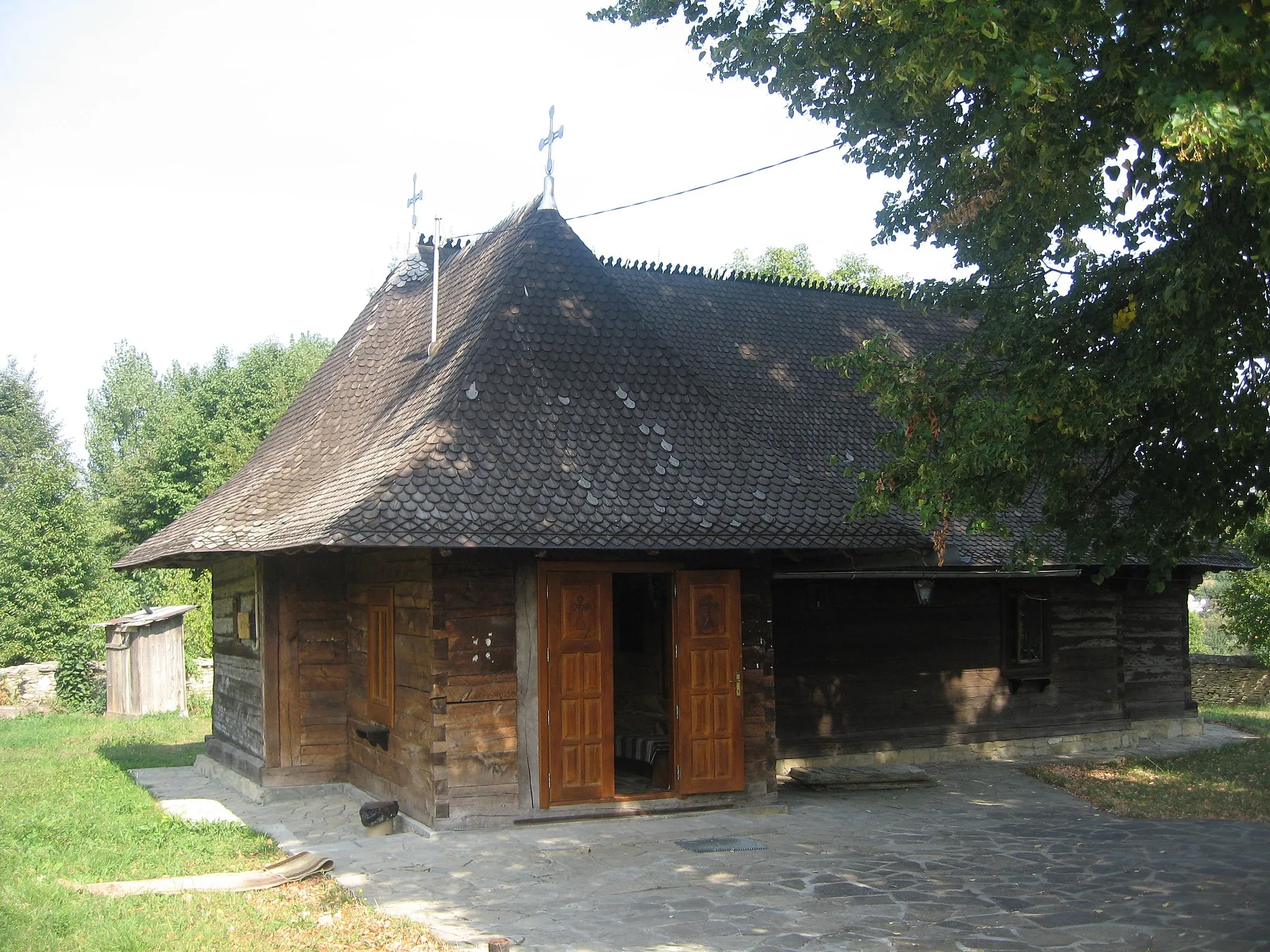 Photo showing: Biserica de lemn din Adâncata