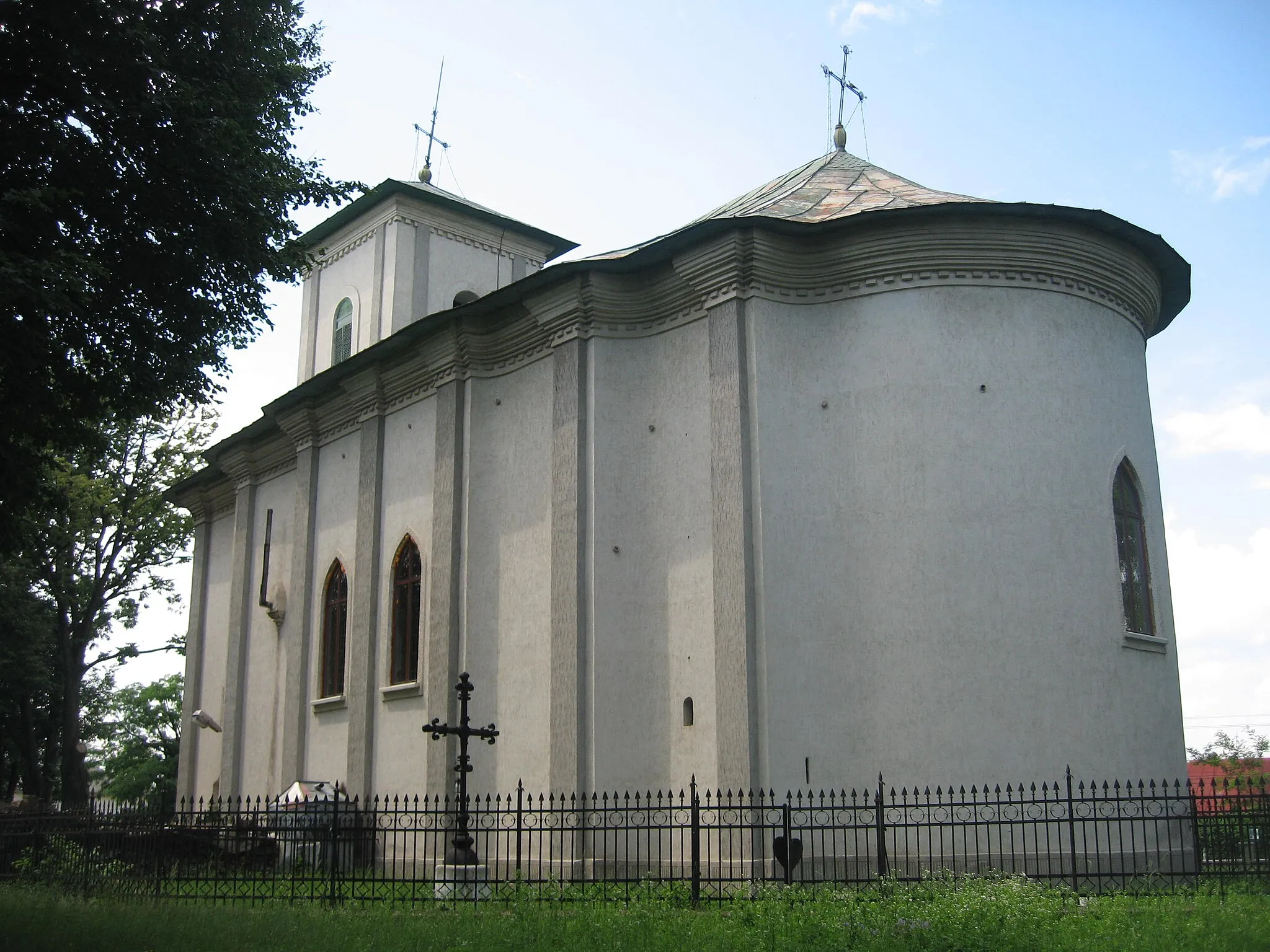 Photo showing: Biserica Balş din Dumbrăveni