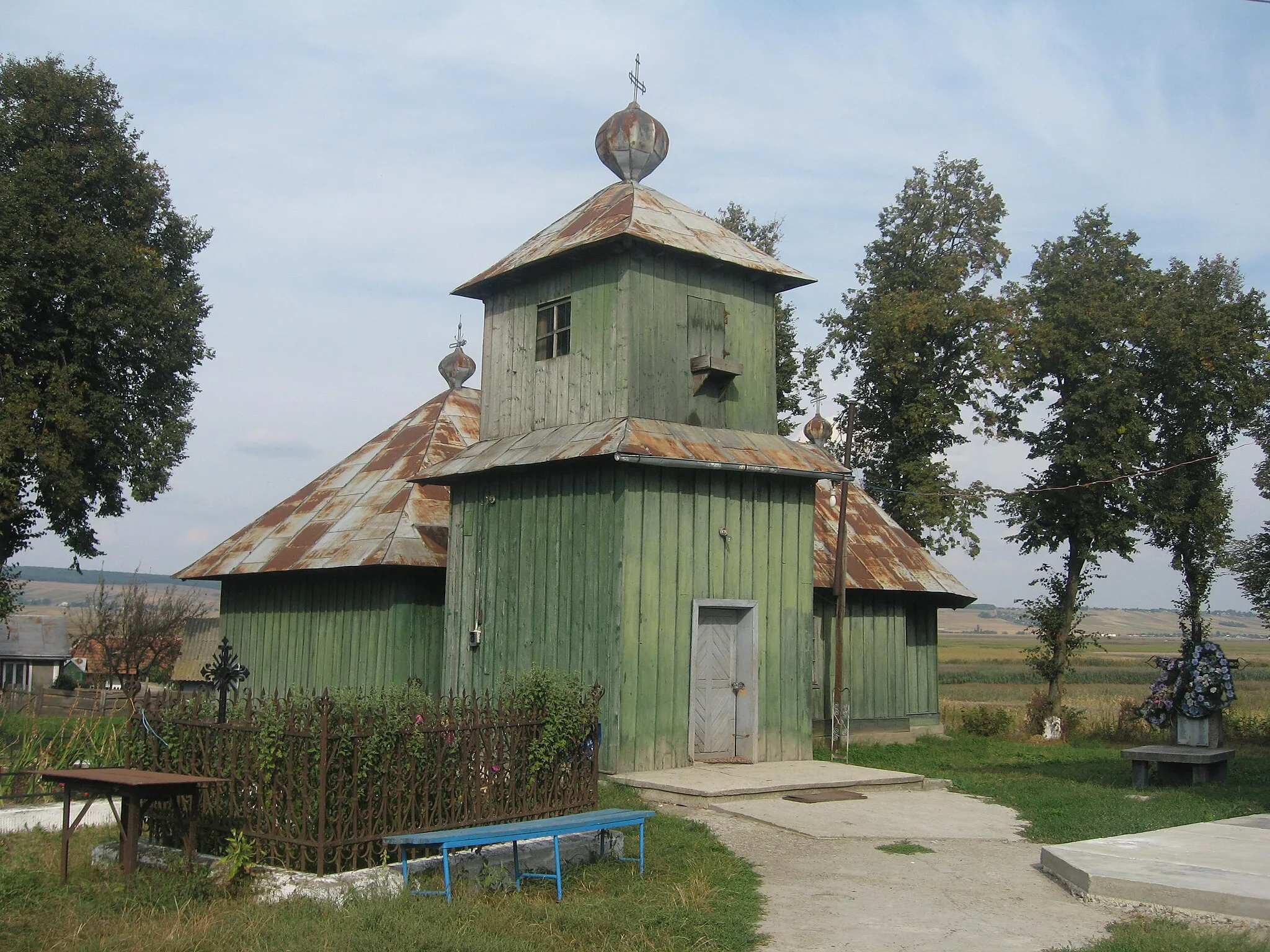 Photo showing: Biserica de lemn din Şerbăneşti