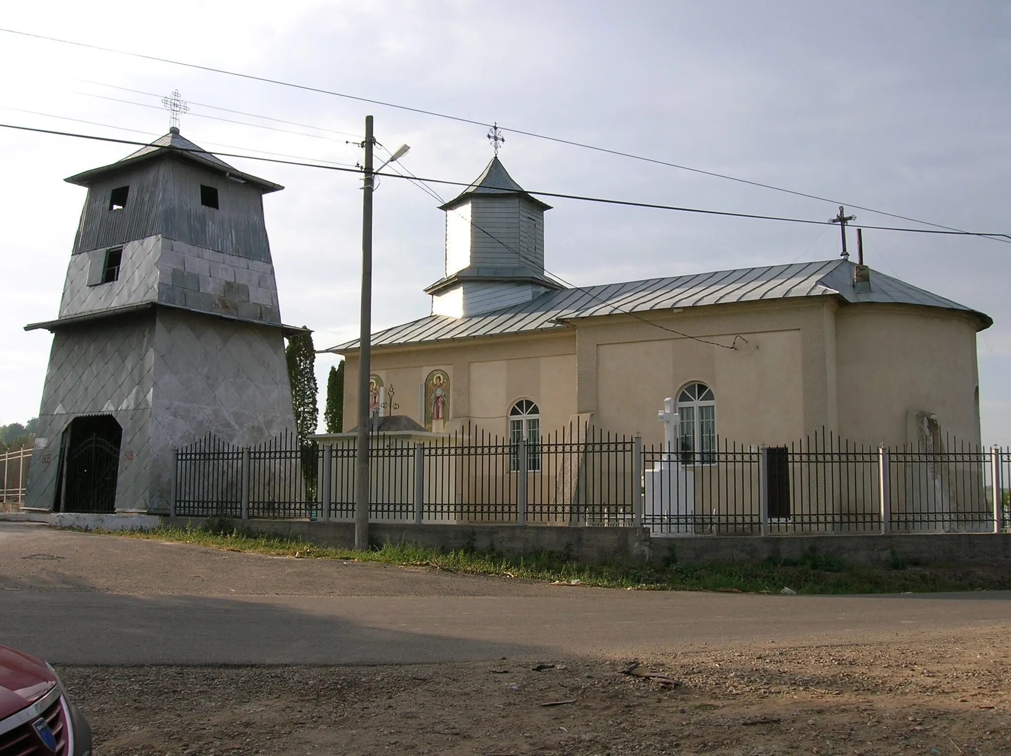 Photo showing: Comuna Valea Seacă Bacău - Satul Valea Seacă - Biserica Sfinţii Mihail şi Gavril