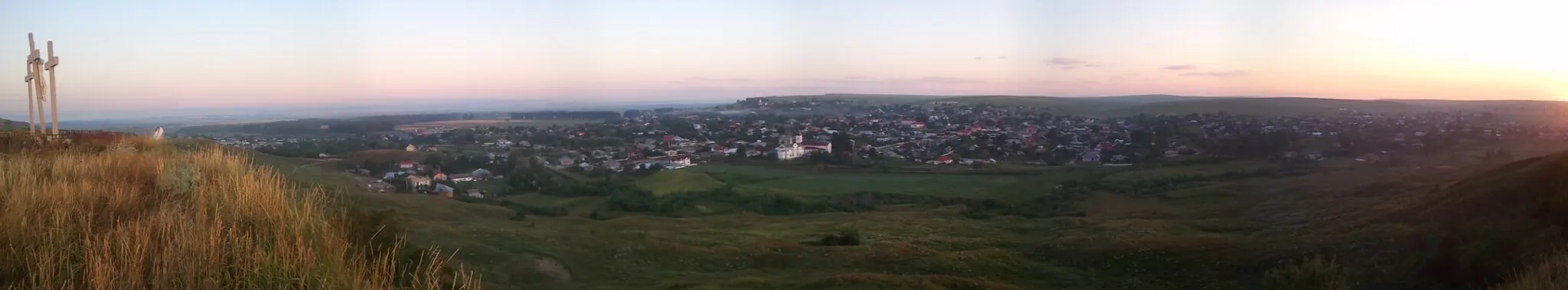 Photo showing: Panorama of Sagna, Neamț