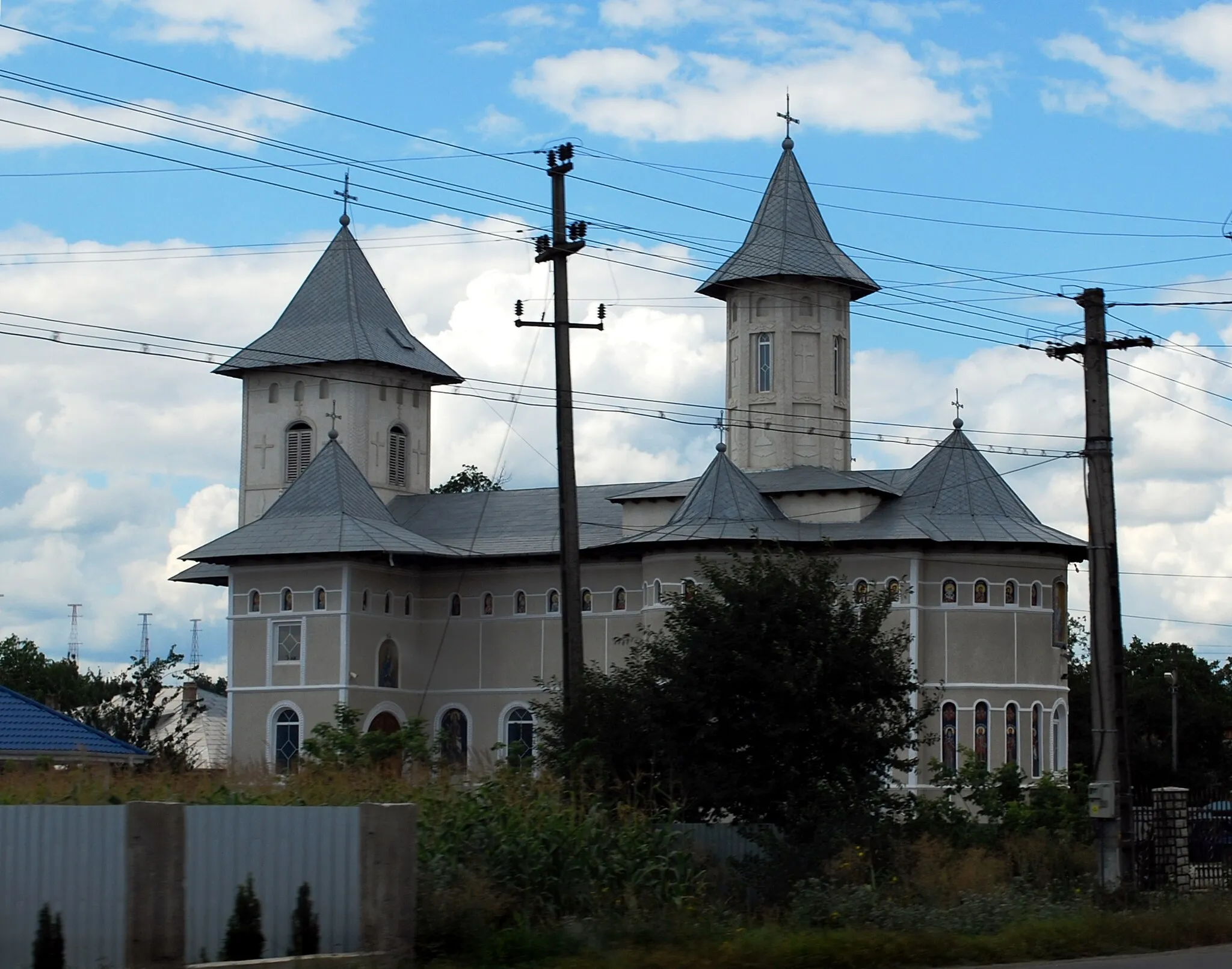 Photo showing: Church in Filipeşti, Bacău County, Romania