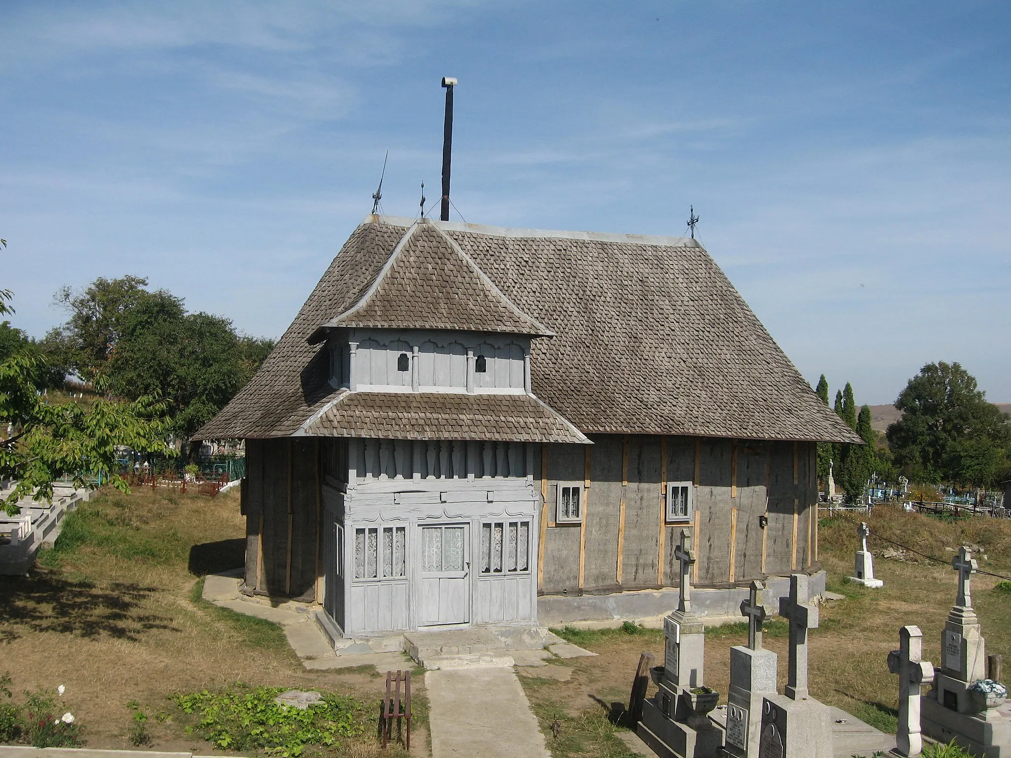 Photo showing: Biserica de lemn din Popeşti