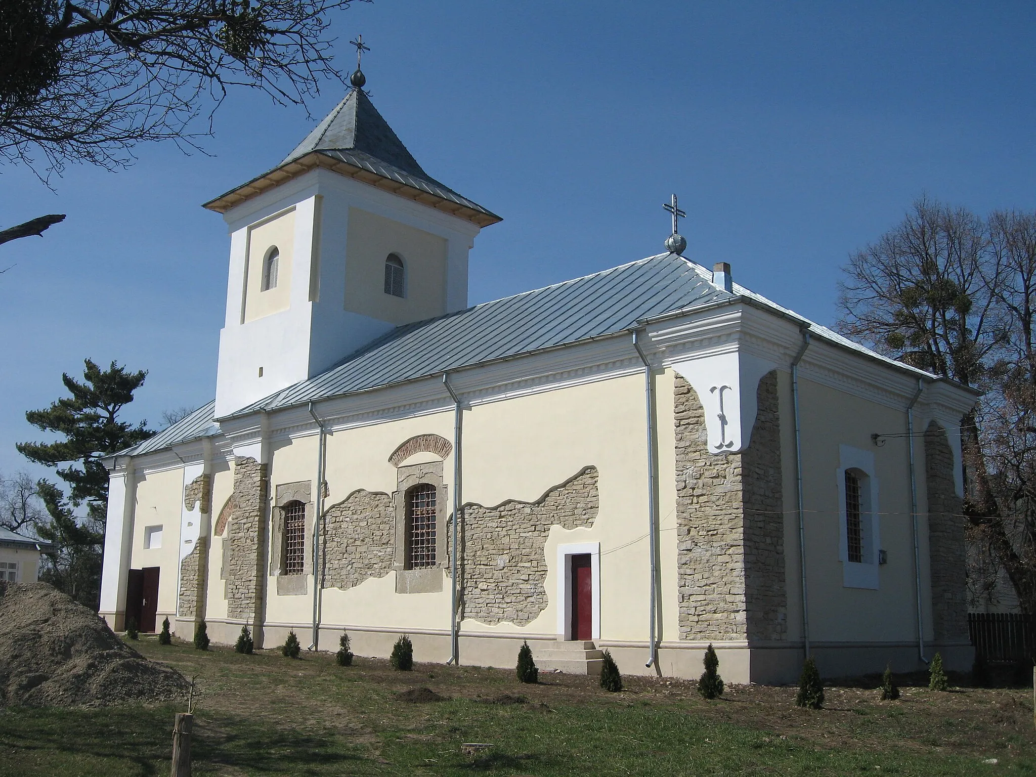 Photo showing: Biserica Sf. Voievozi din Popești, jud. Iași, România