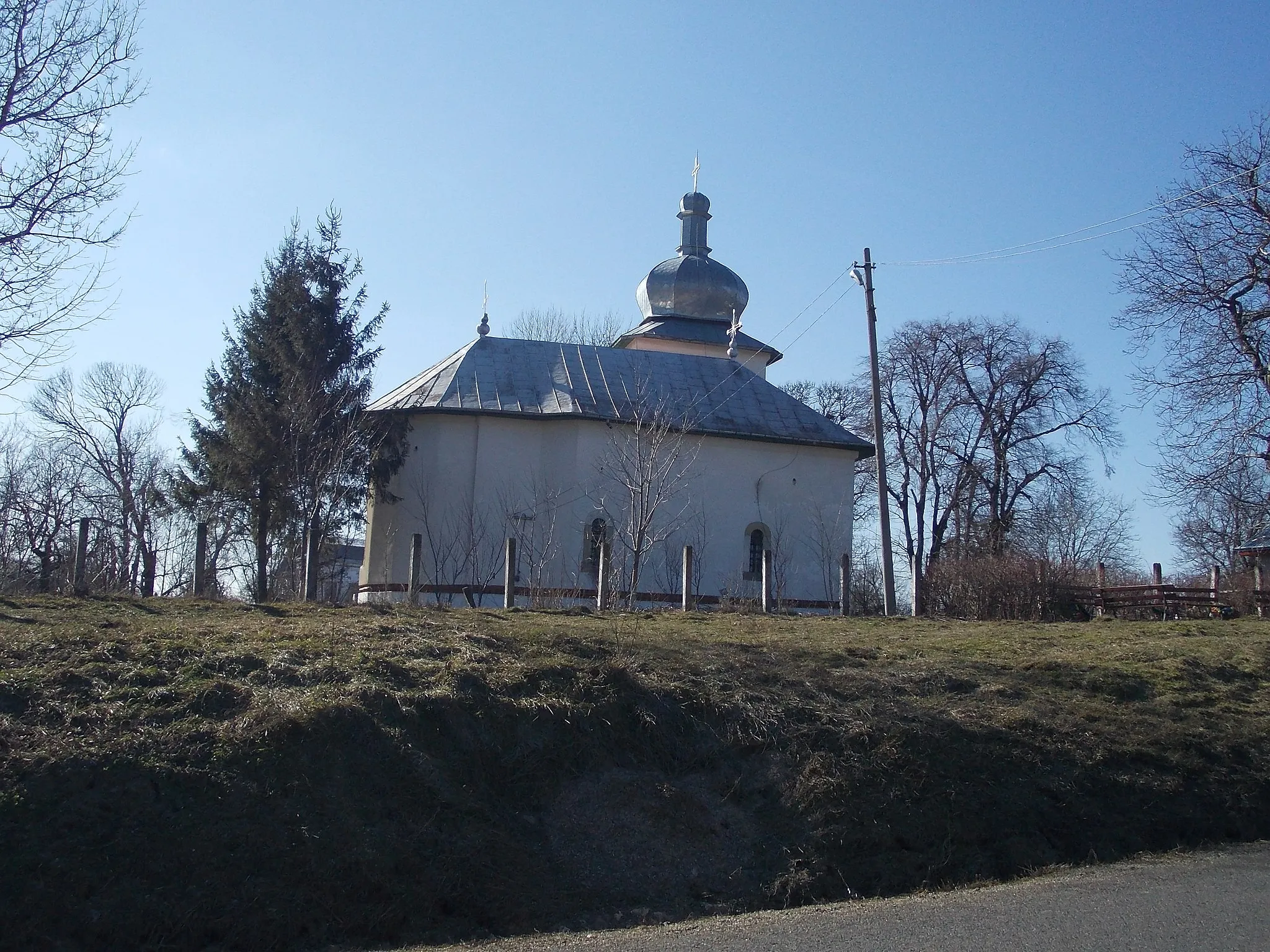 Photo showing: biserica satului Bozienii de Sus, Neamţ