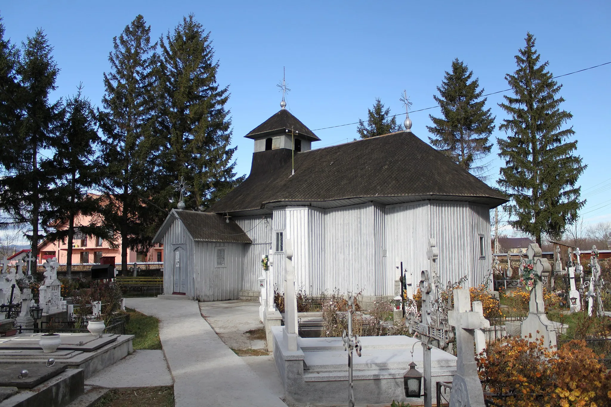 Photo showing: Biserica de lemn din Girov, județul Neamț.
