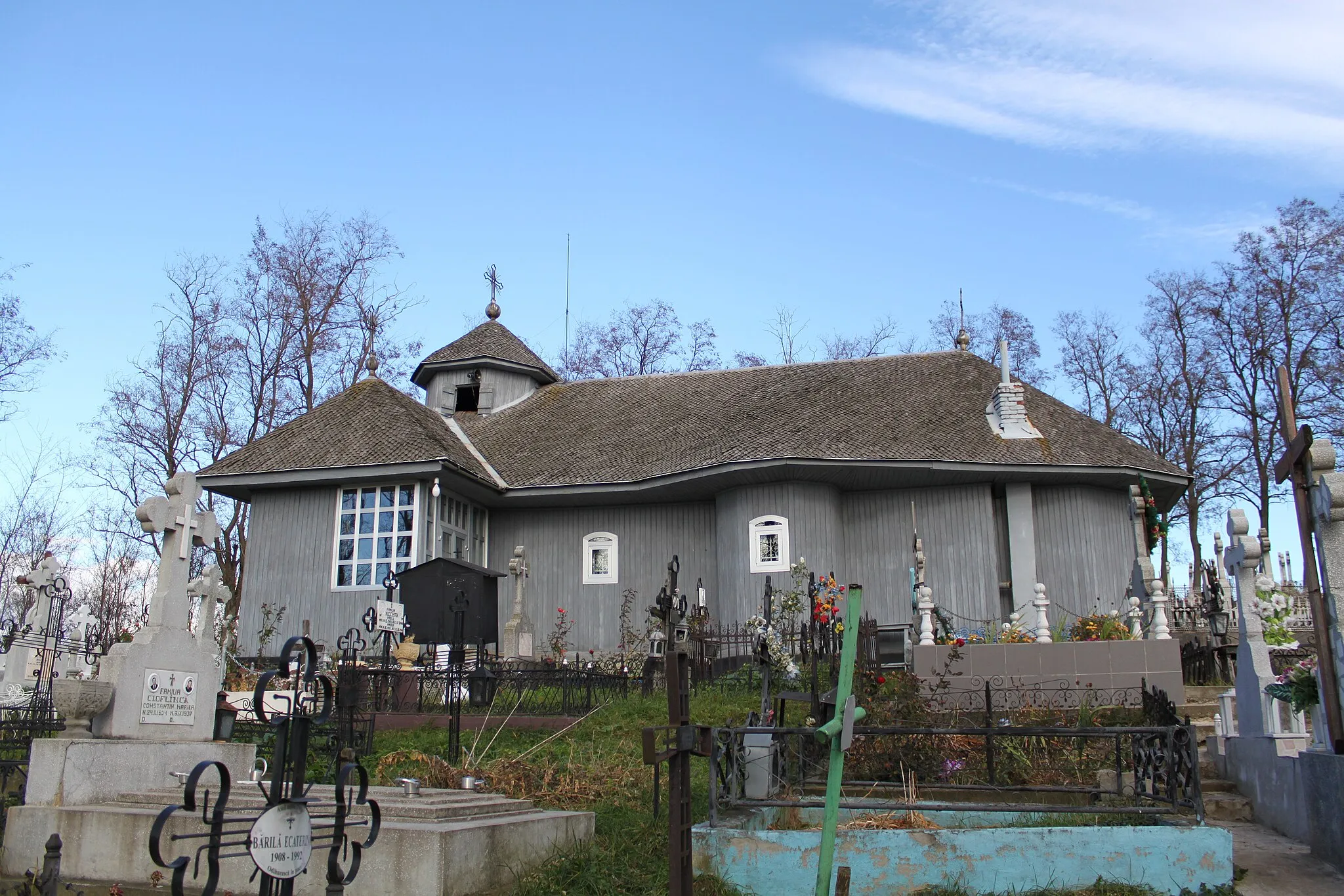 Photo showing: Biserica de lemn din Turtureşti, judeţul Neamţ.
