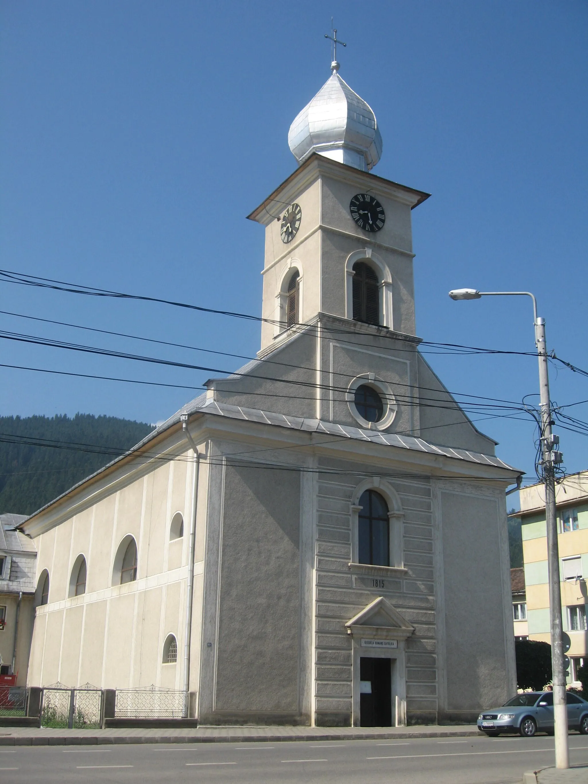Photo showing: The Assumption Church in Câmpulung Moldovenesc, Romania