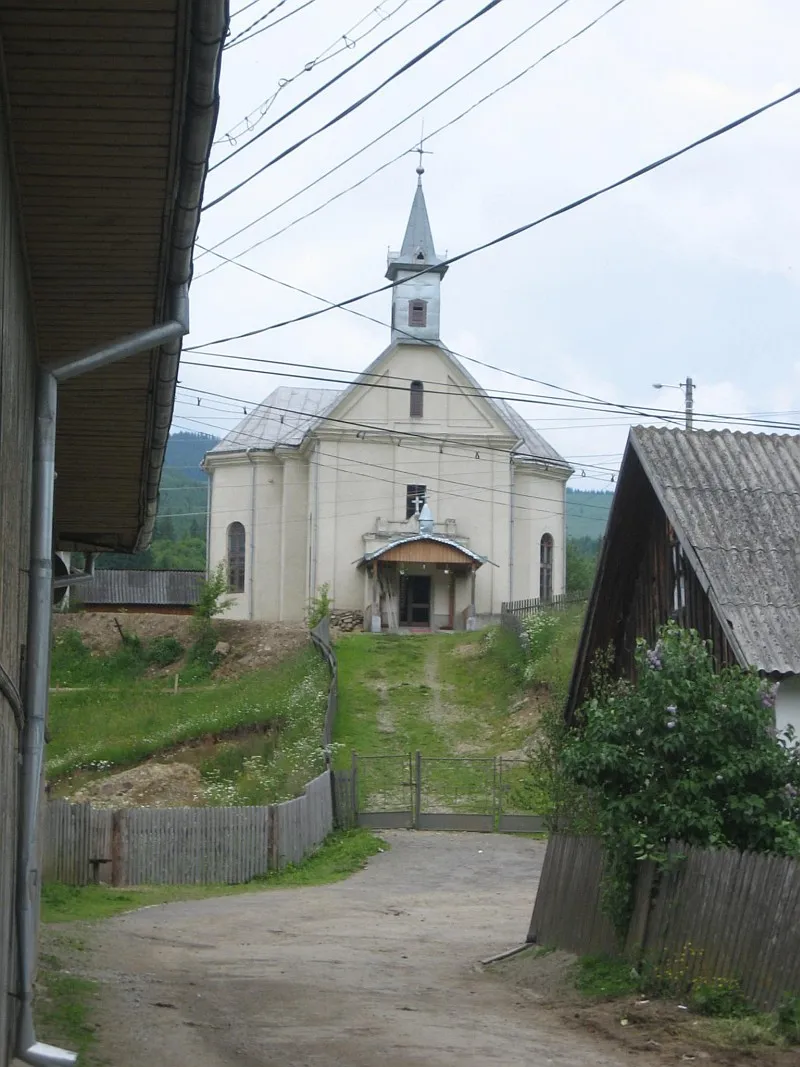 Photo showing: picture of the kath. church in kirlibaba