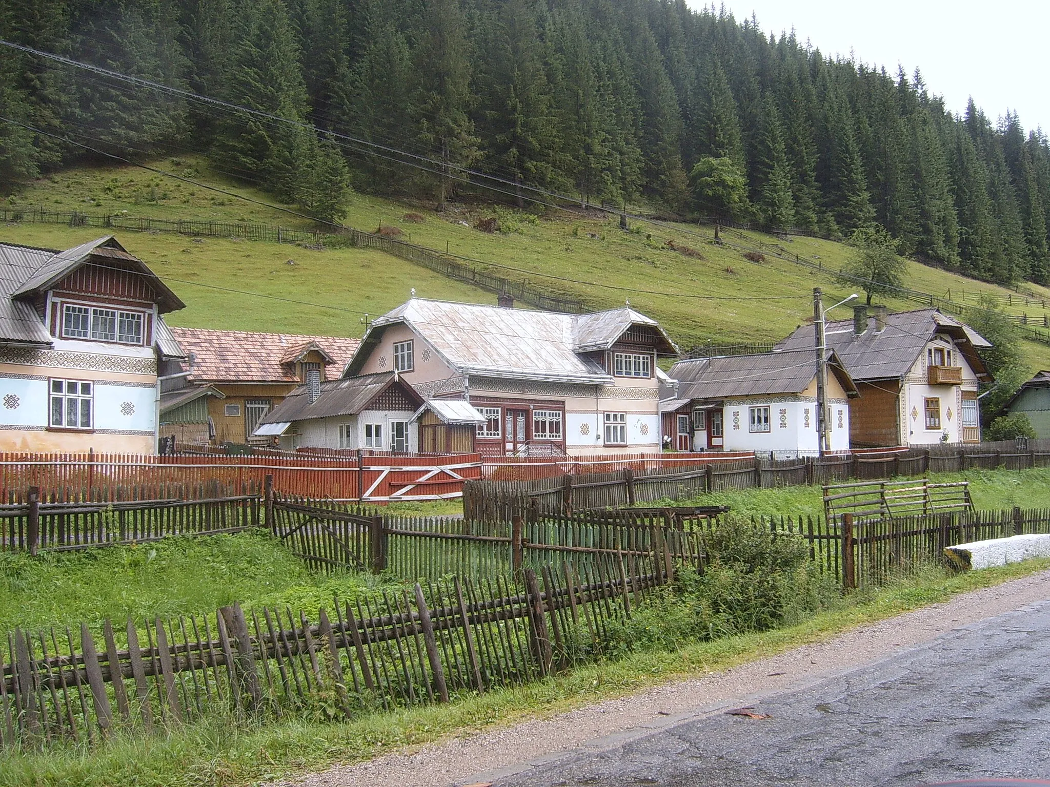 Photo showing: Carlibaba village in Bucovina, Romania