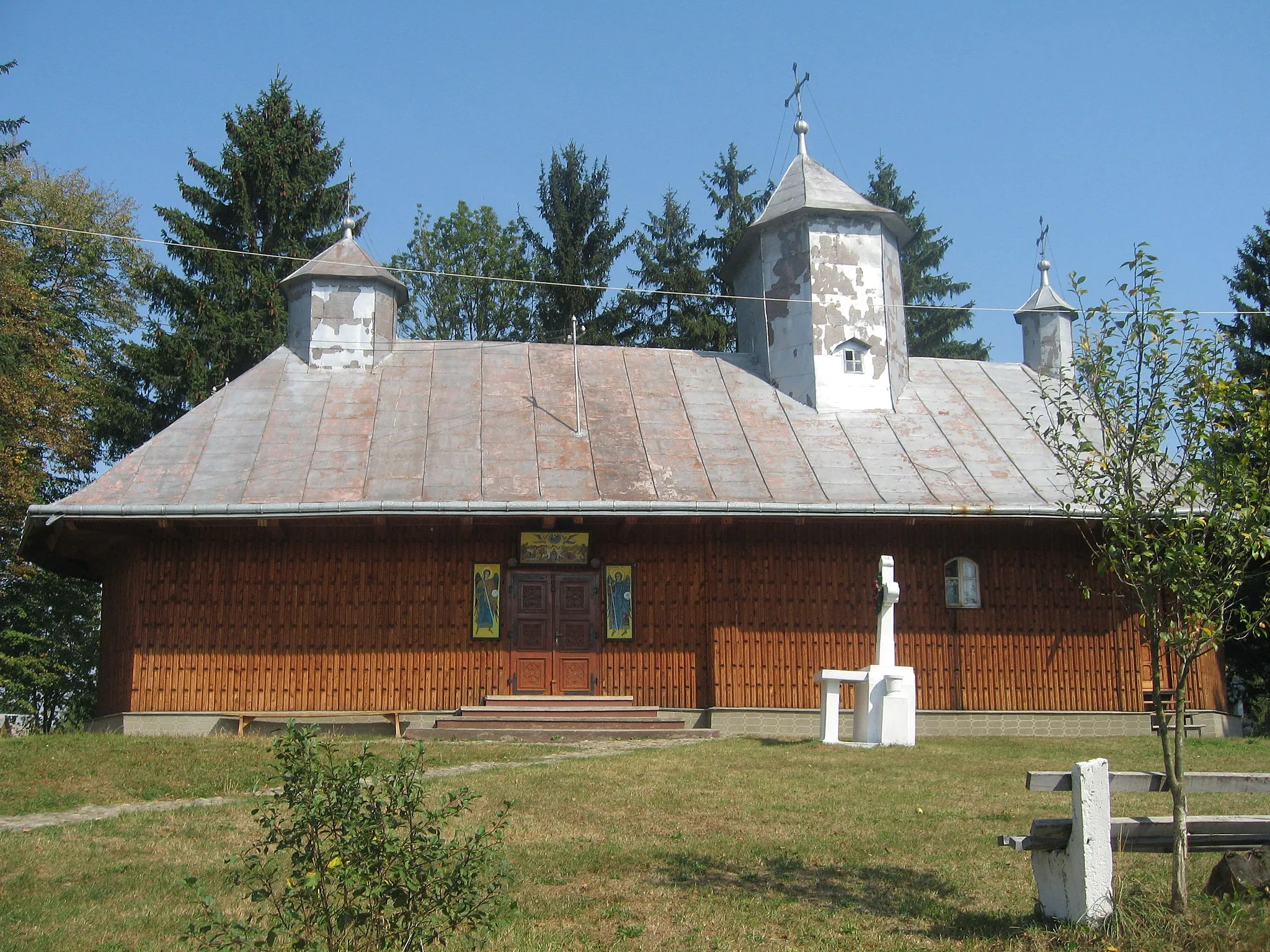 Photo showing: Biserica de lemn din Dărmăneşti