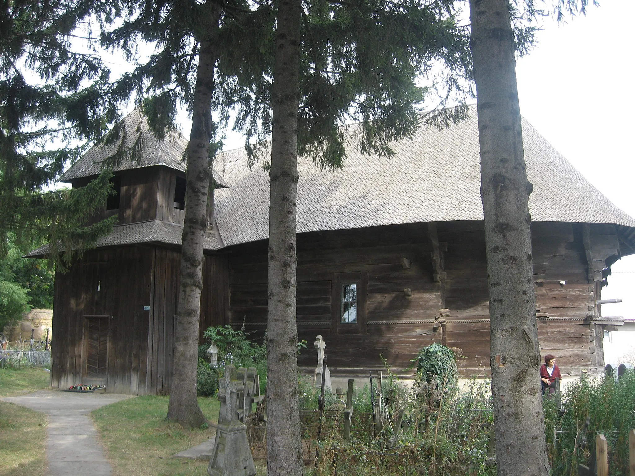 Photo showing: Biserica de lemn din Drăguşeni