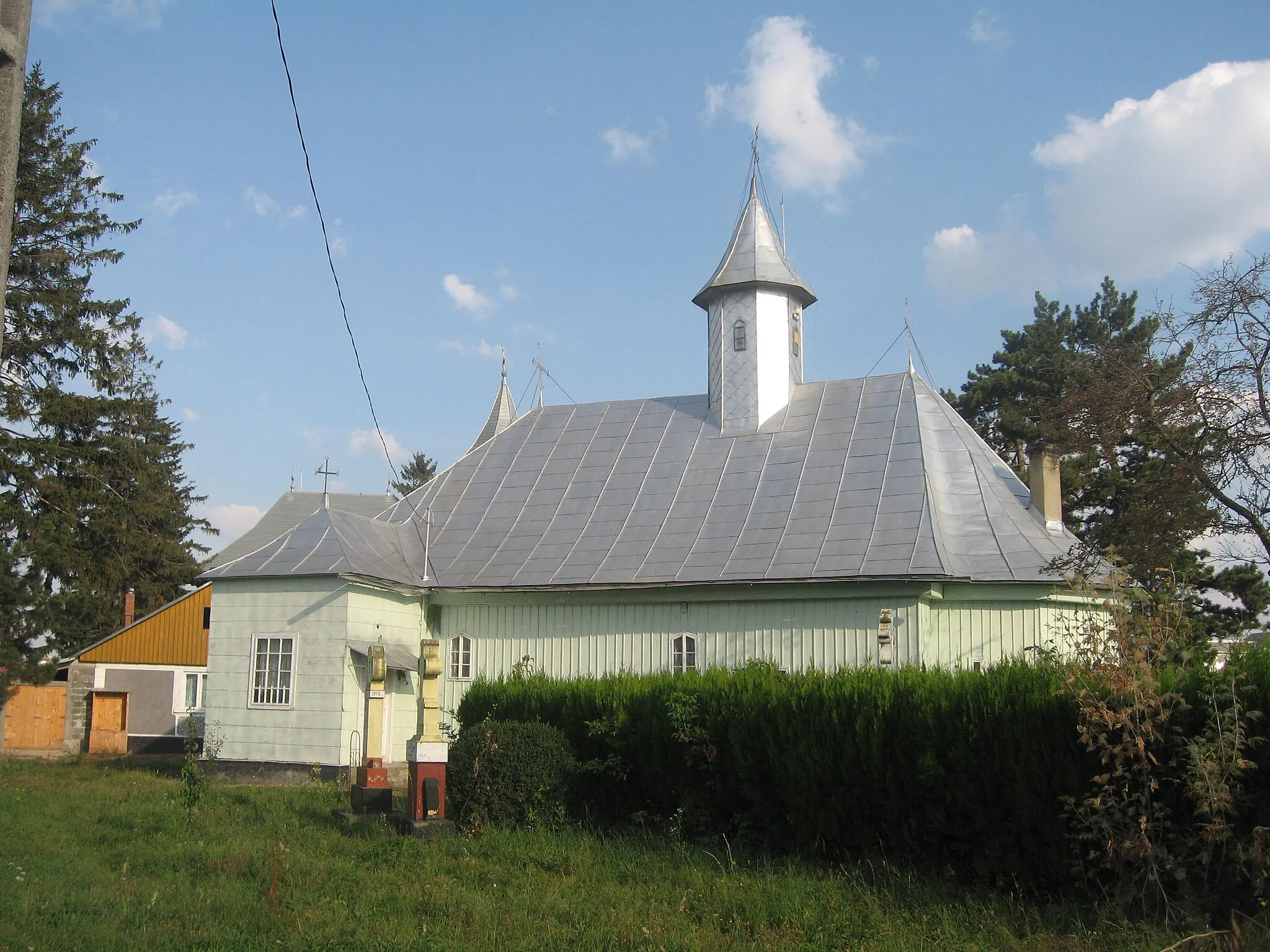 Photo showing: Biserica de lemn din Moara Nica