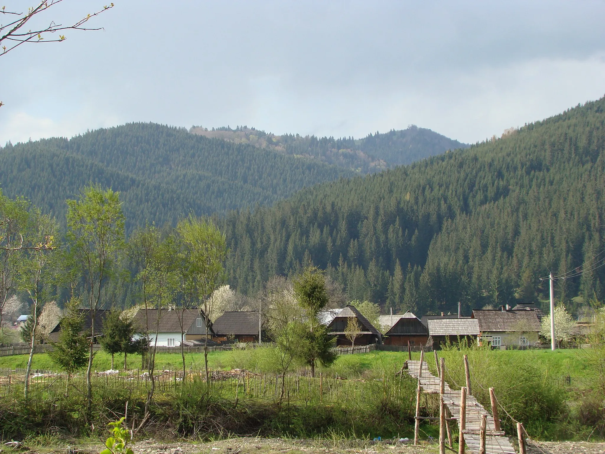Photo showing: Village of Straja, Suceava County, Bukovina, Romania
