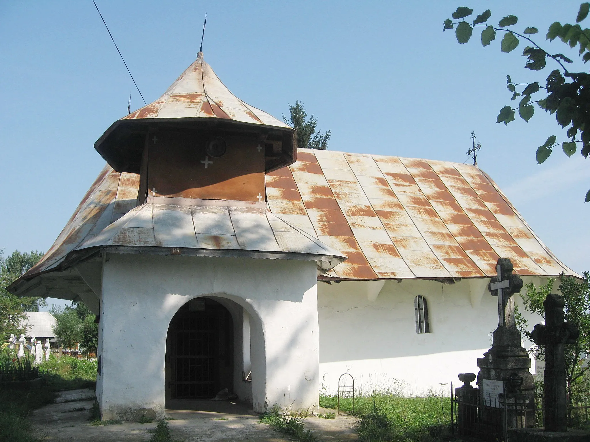 Photo showing: Biserica de lemn din Todireşti