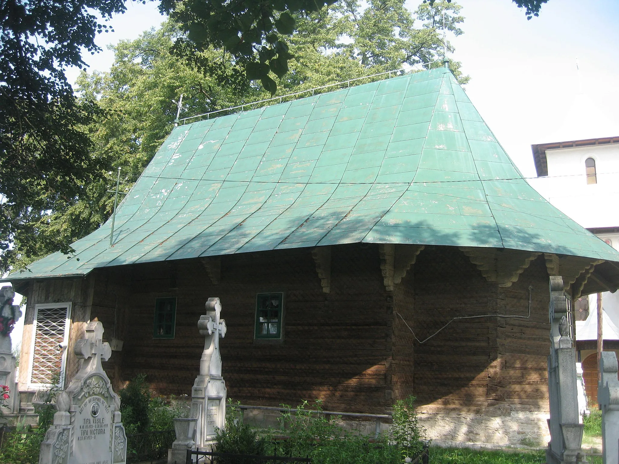 Photo showing: Biserica de lemn din Soloneţ
