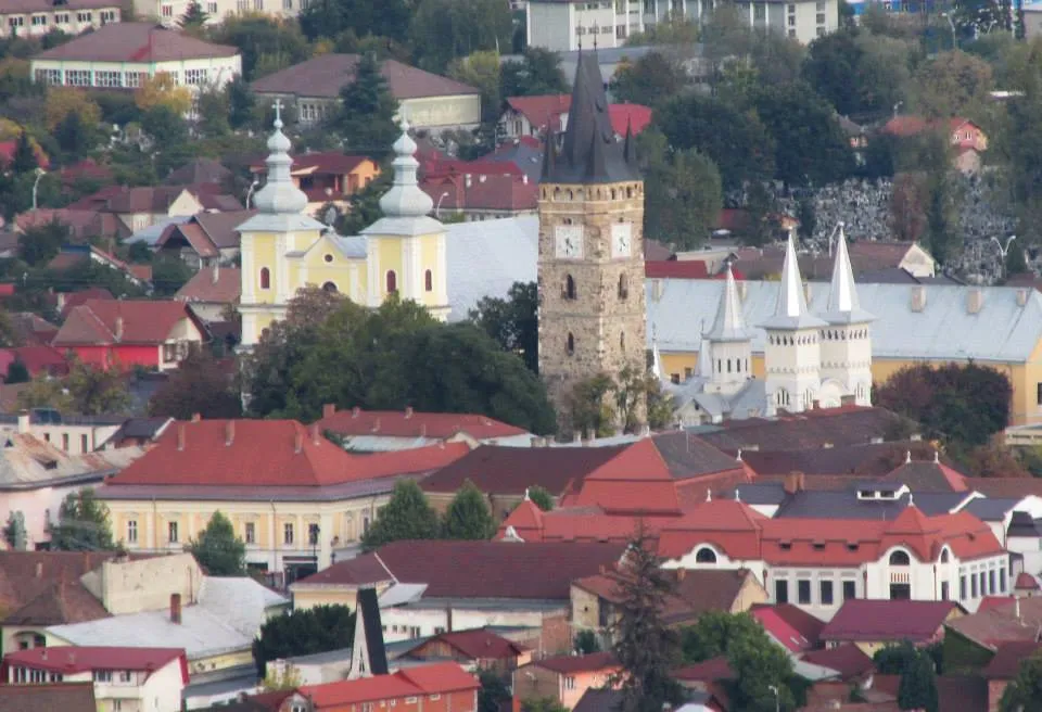 Photo showing: Centrul istoric al municipiului Baia Mare (Orașul medieval Rivulus Dominarum)