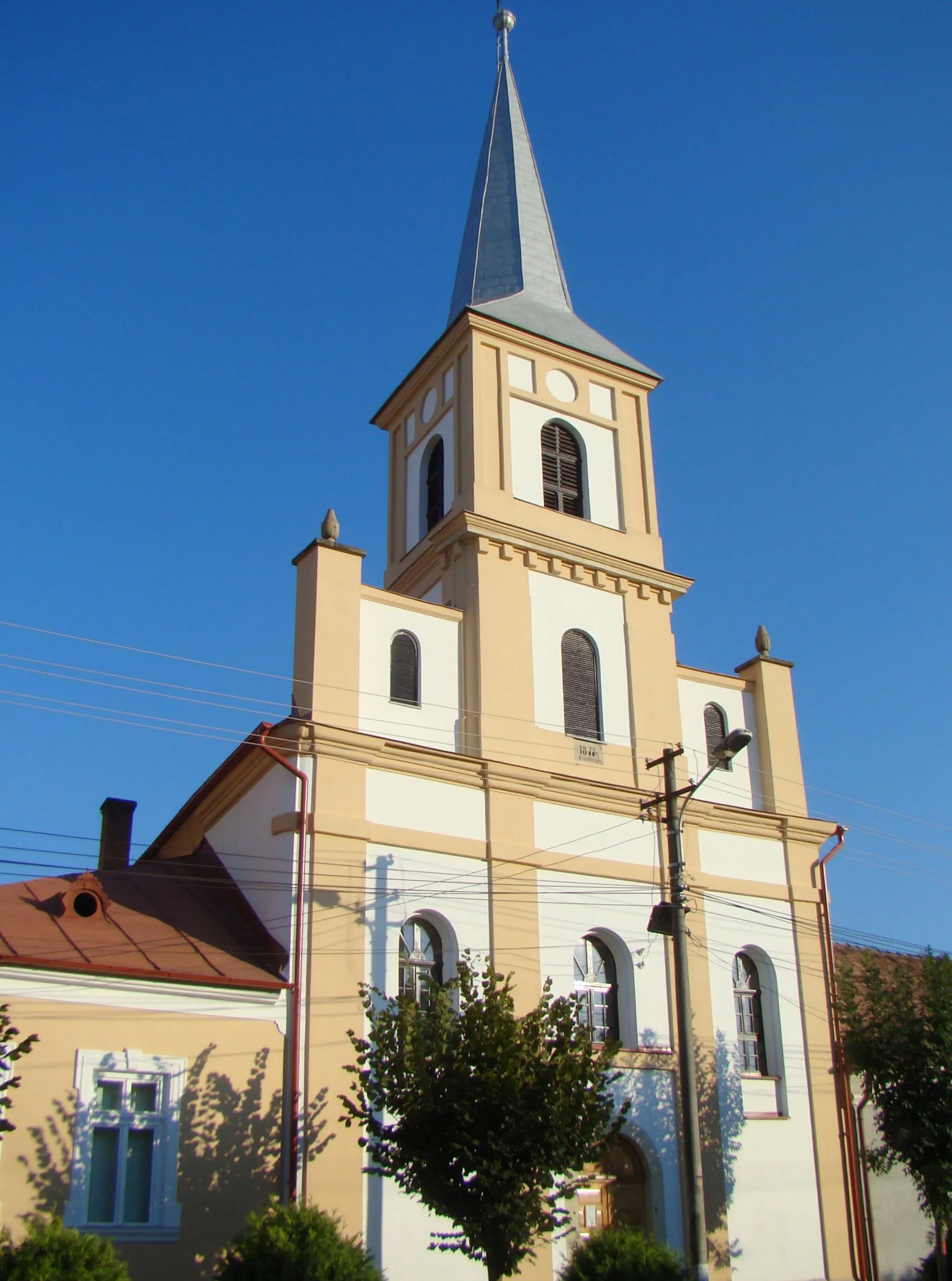 Photo showing: Reformed church in Gherla, Cluj County, Romania