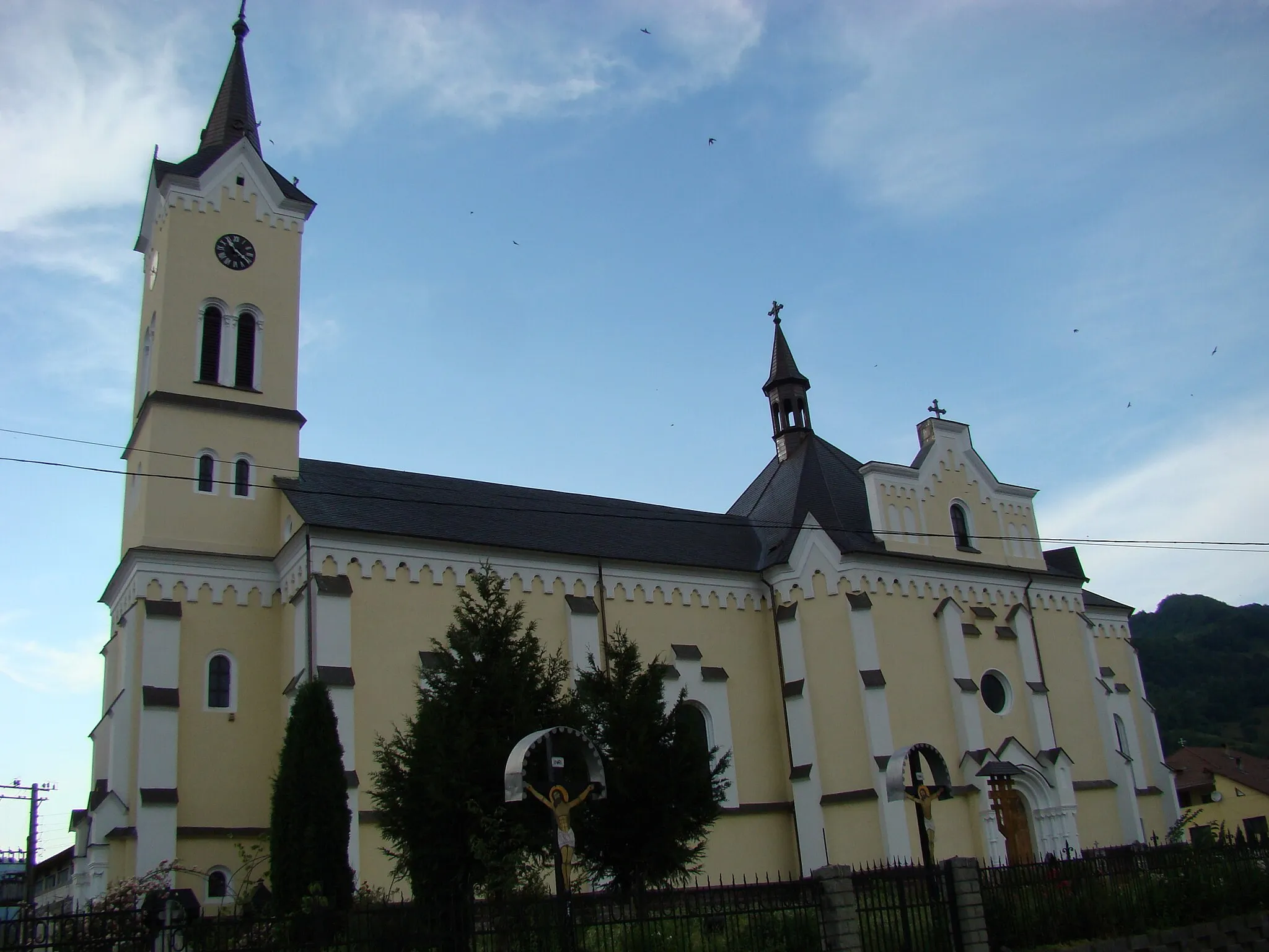 Photo showing: Vechea biserica greco-catolica din Telciu, Bistrița-Năsăud county, Romania