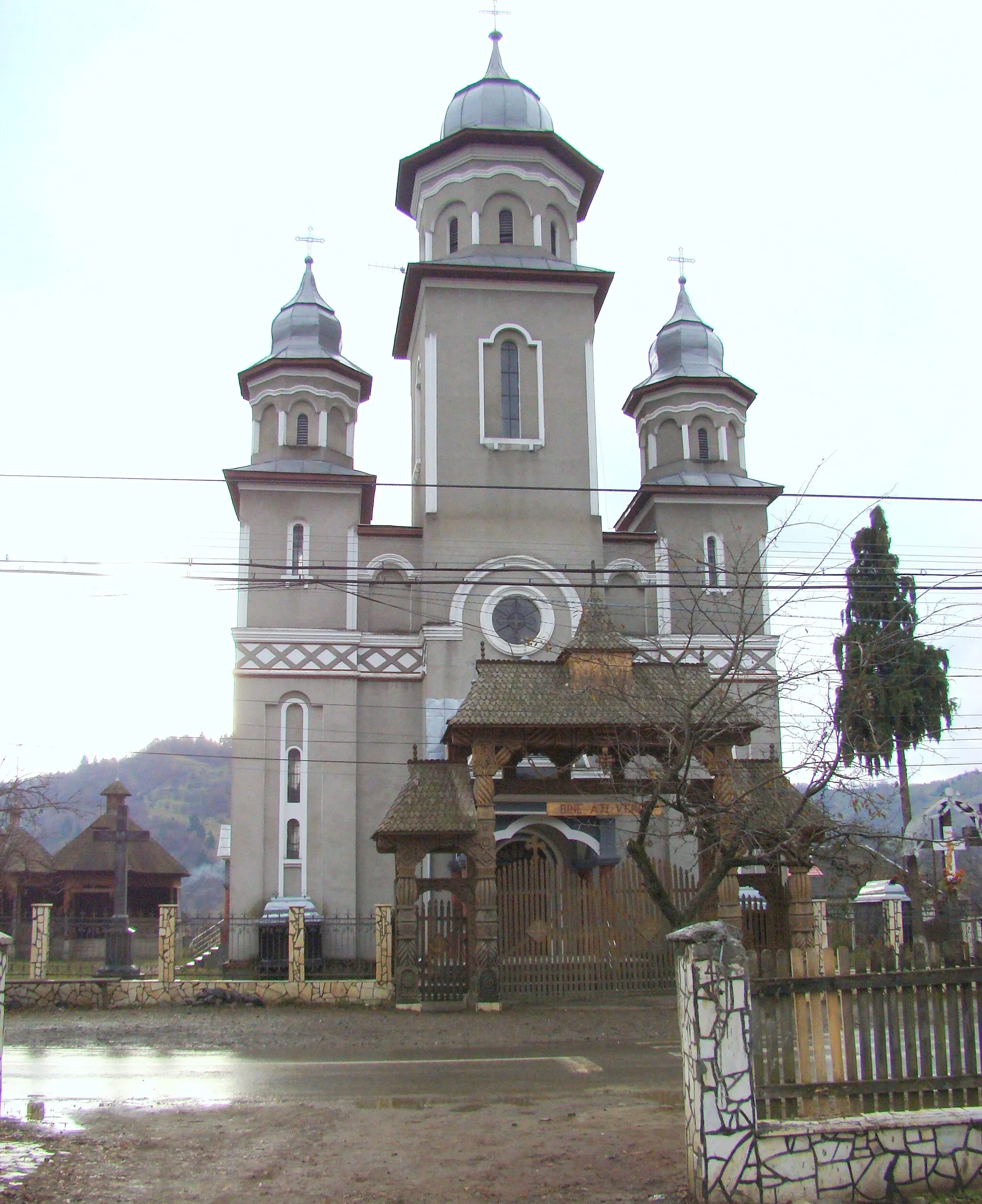 Photo showing: Biserica ortodoxă din Strâmtura, județul Maramureș