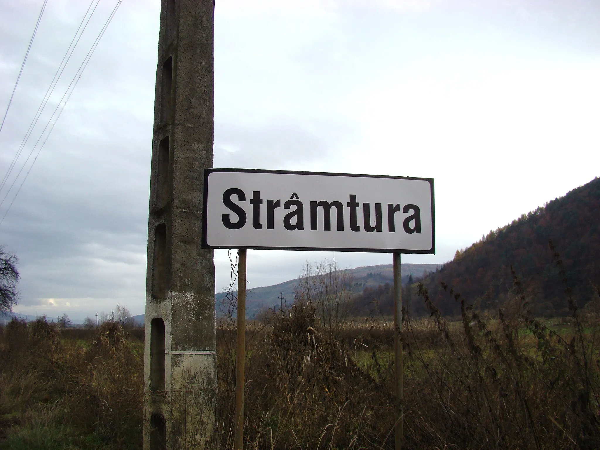 Photo showing: Strâmtura, județul Maramureș