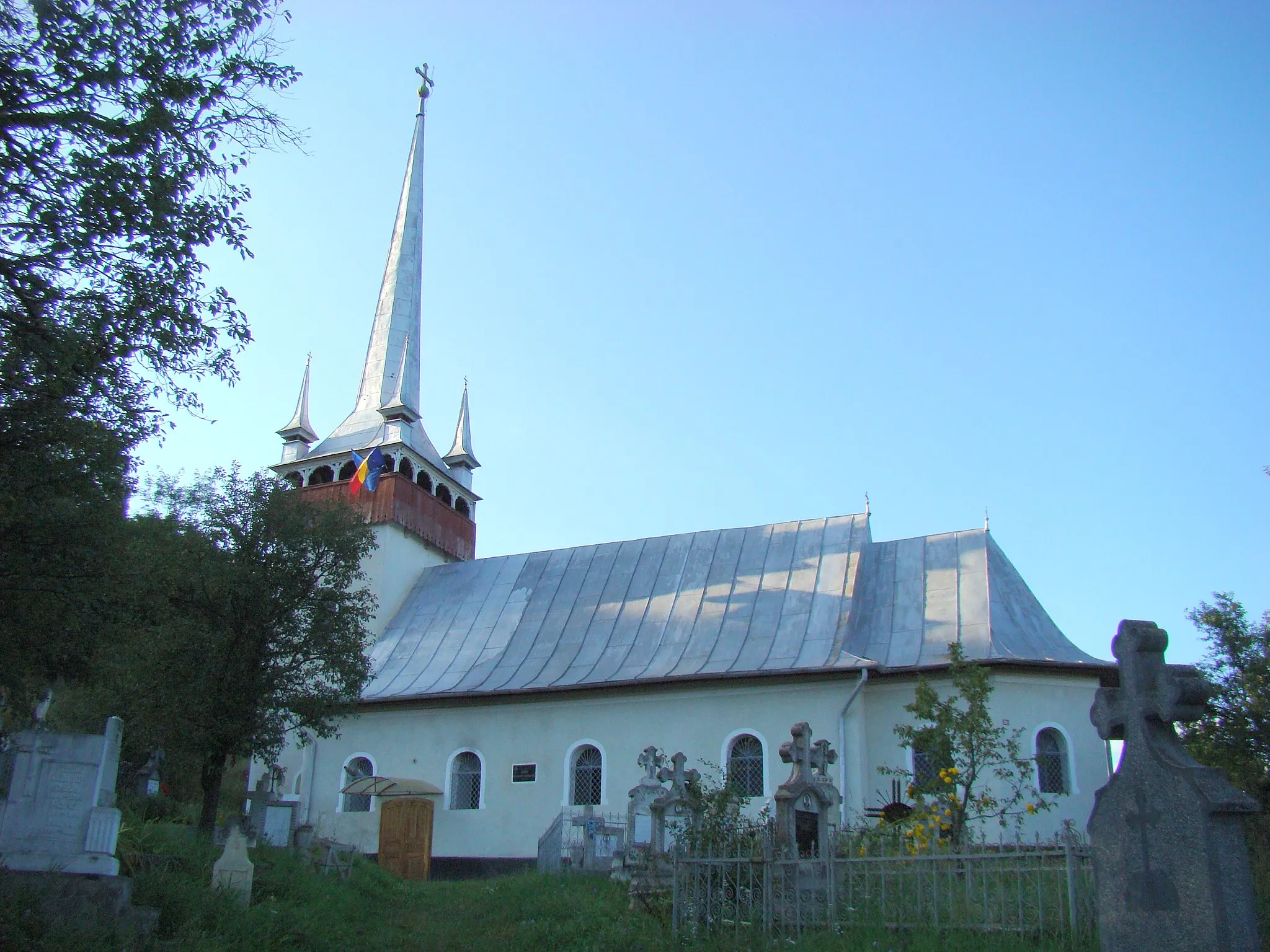 Photo showing: Biserica „Pogorârea Sfântului Duh", sat Micești; comuna Tureni, județul Cluj
