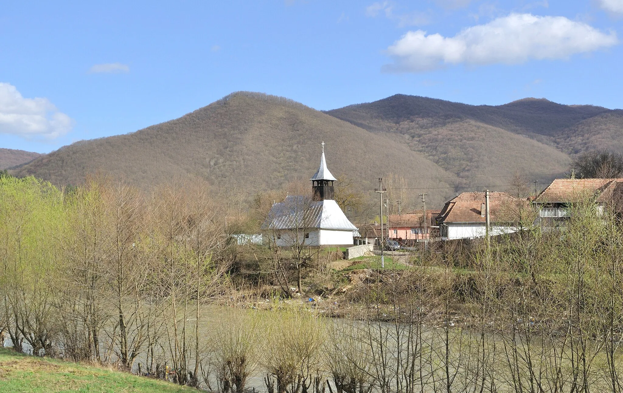 Photo showing: Biserica de lemn din Buru, județul Cluj