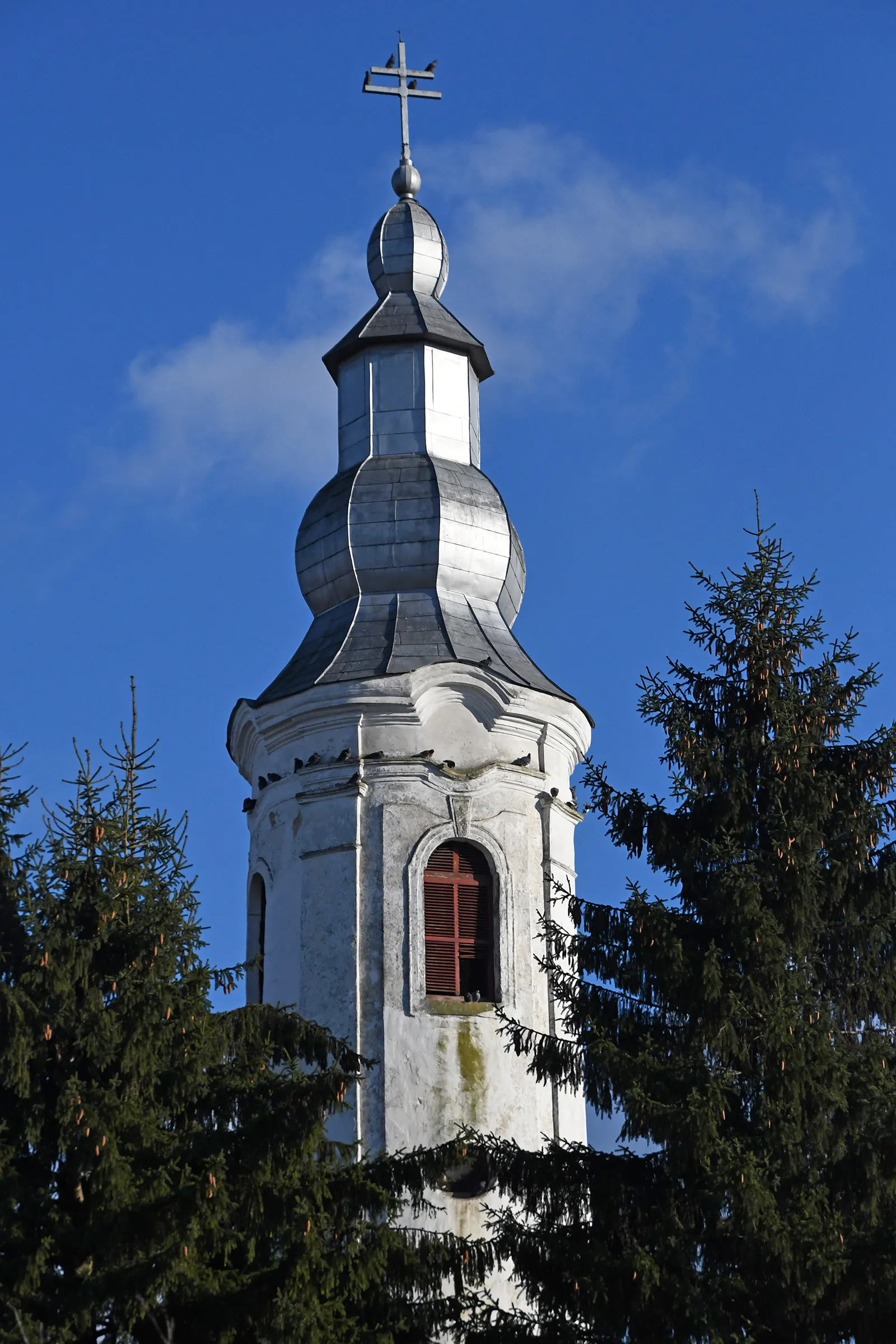 Photo showing: Roman Catholic church in Cristeștii Ciceului, Romania