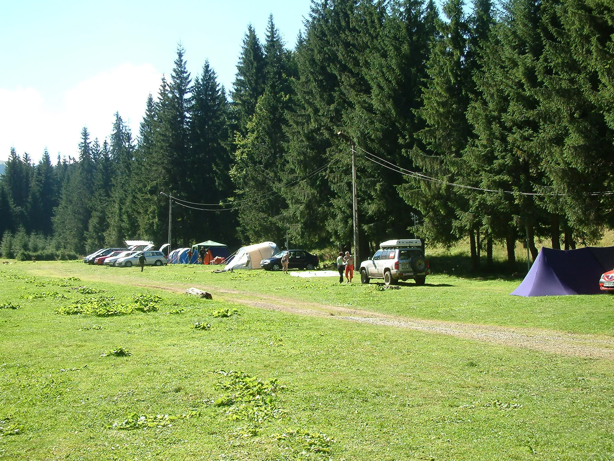 Photo showing: Camping , Stana de vale - Biharfüred