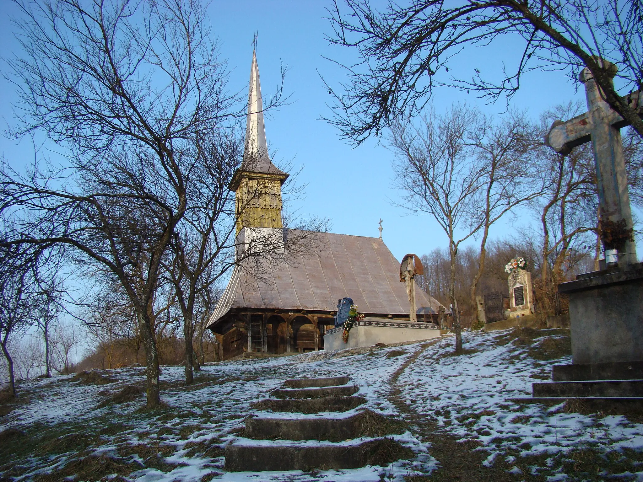Photo showing: Biserica de lemn din Var, județul Sălaj