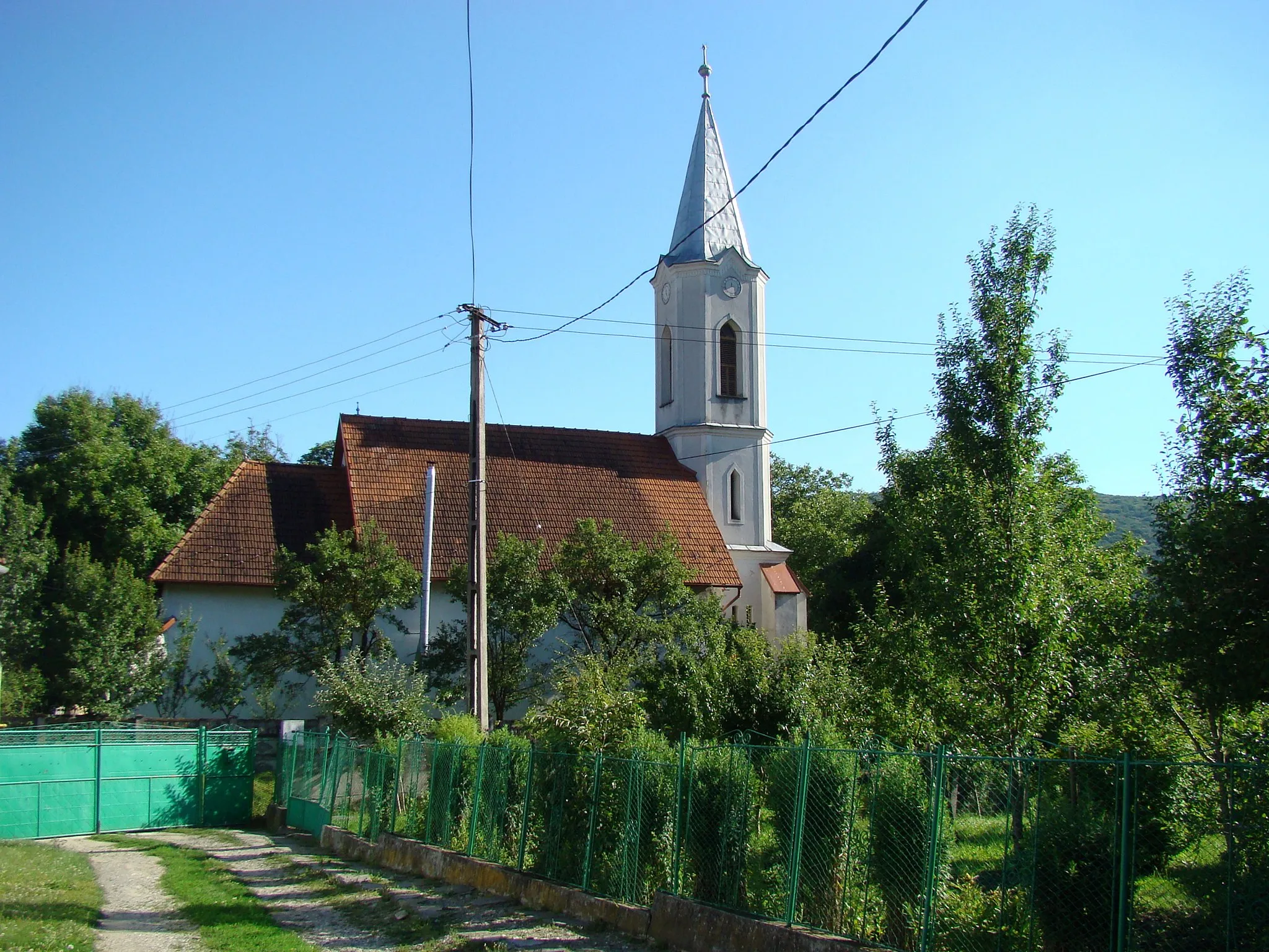 Photo showing: Biserica reformată, sat Fizeșu Gherlii; comuna Fizeșu Gherlii, județul Cluj