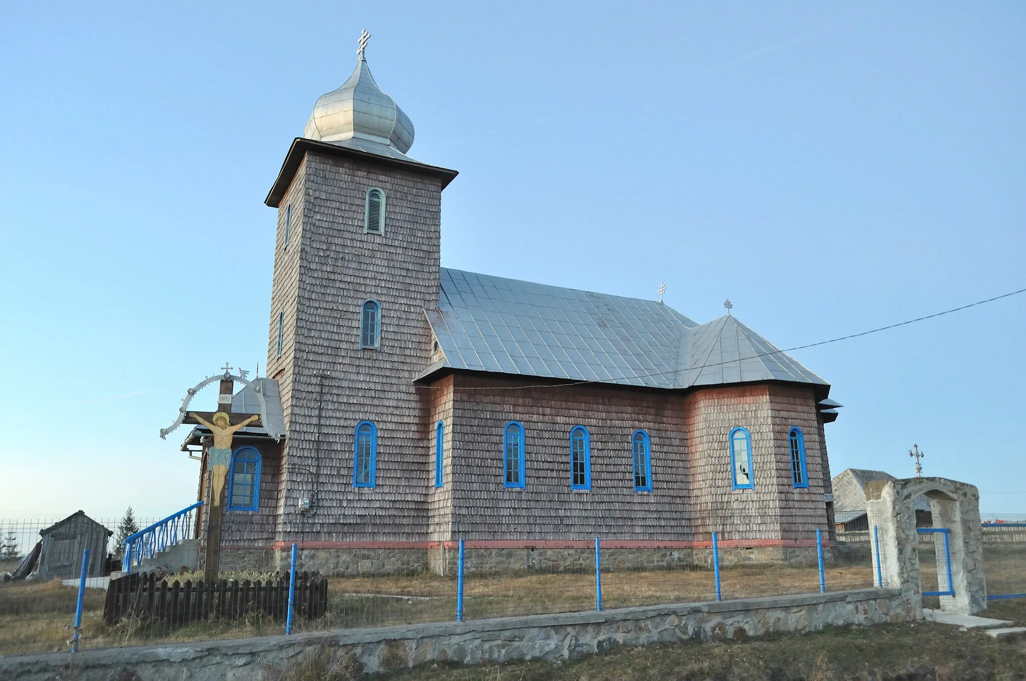 Photo showing: Biserica ortodoxă din Bălcești, comuna Beliș, județul Cluj