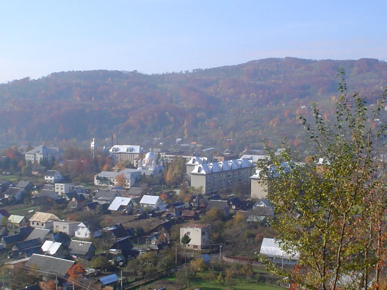 Photo showing: Village of Dubove, Ukraine, Zakarpattya.