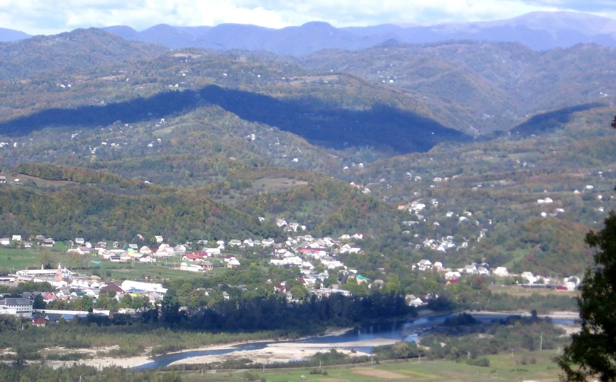 Photo showing: село Вільхівці (Тячівський район)