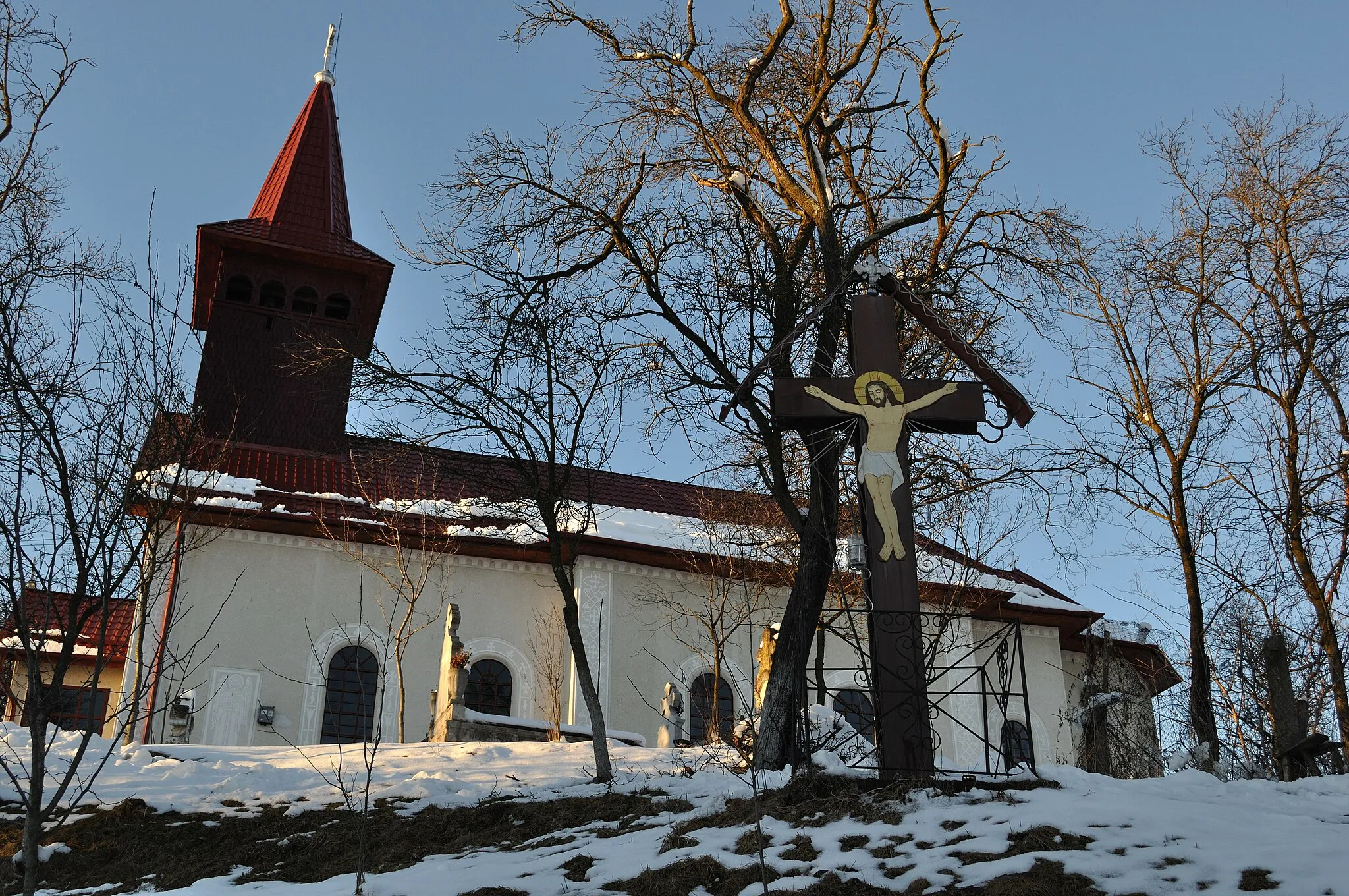 Photo showing: Biserica ortodoxă din Vâlcele, județul Cluj