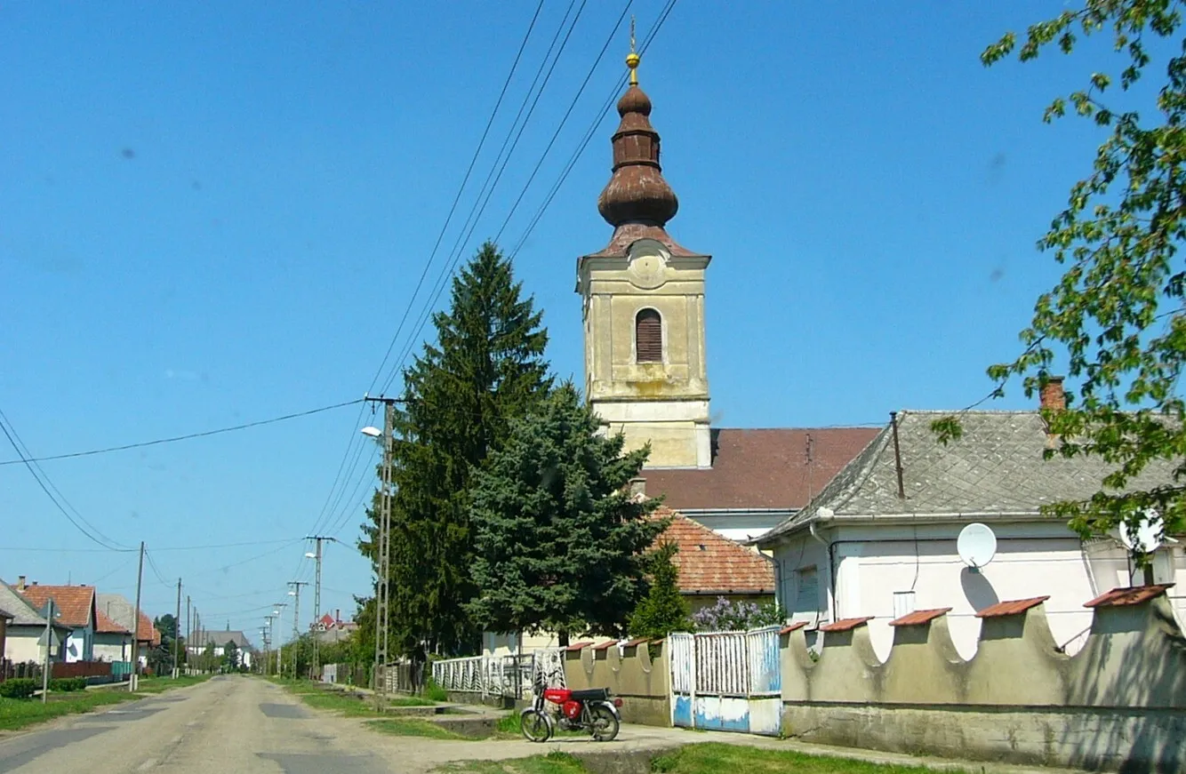 Photo showing: Arany János u. 98., Jánkmajtis, 4741 Hungary. Görög katolikus templom, 1855, azonosító 8257 (törzsszám	6009).