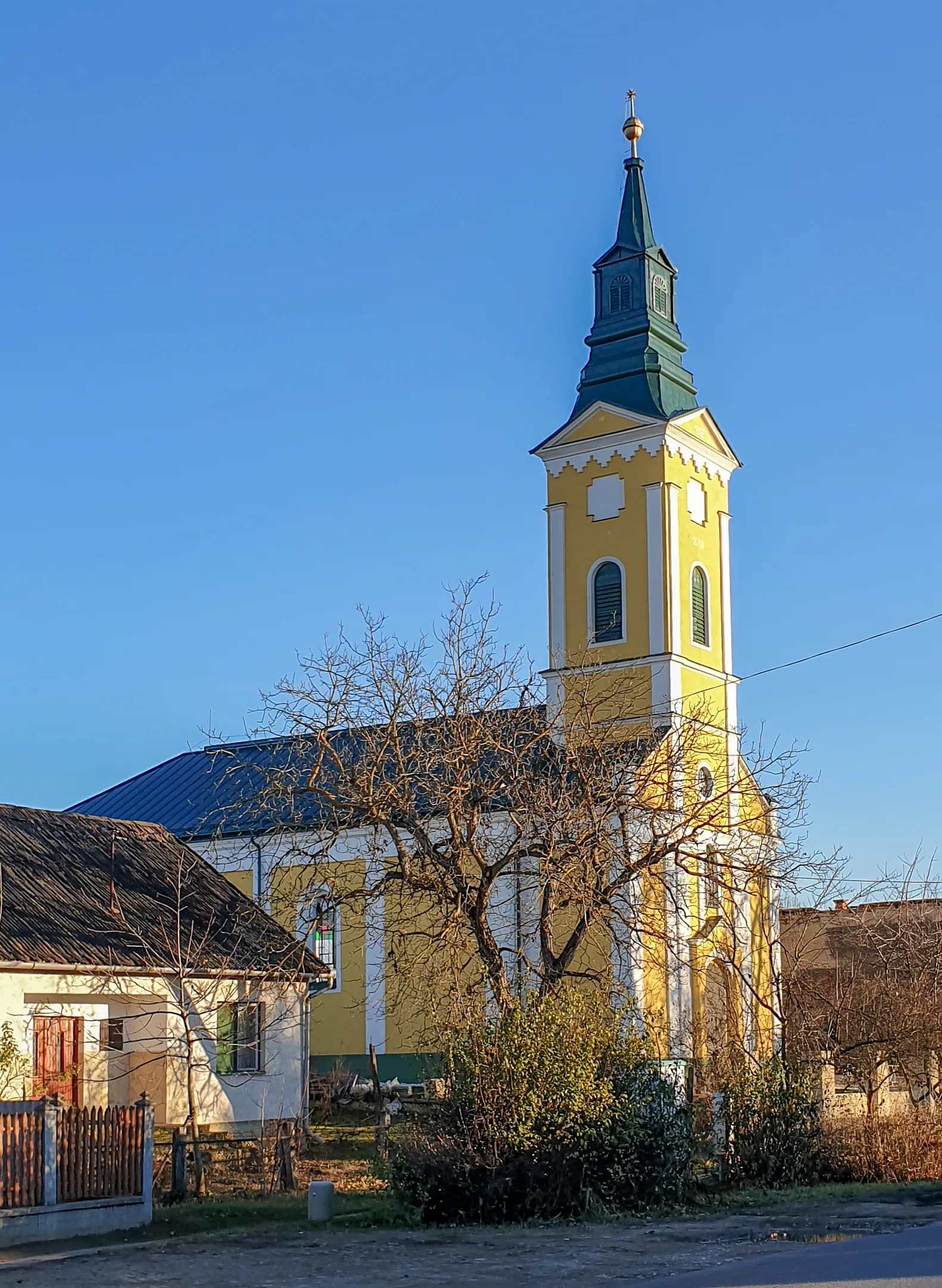 Photo showing: A nagydobosi református templom